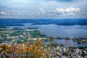 View northeast - High Tor summit
