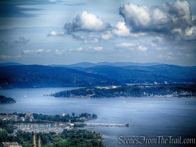 View northeast - High Tor summit
