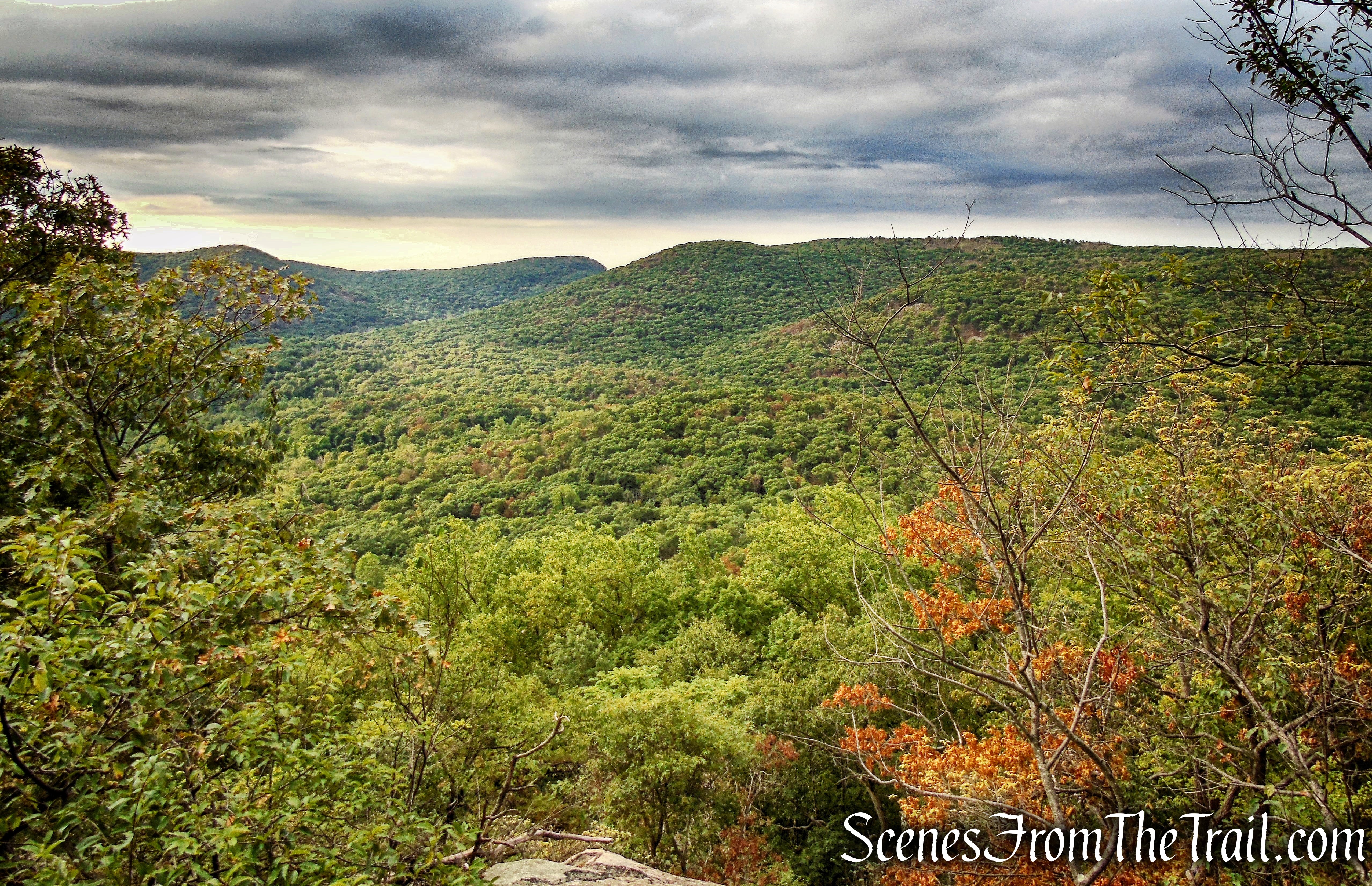 view south - Appalachian Trail