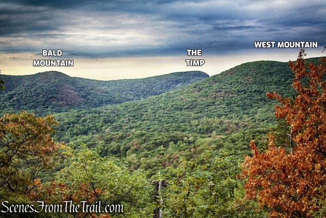 view south – Appalachian Trail