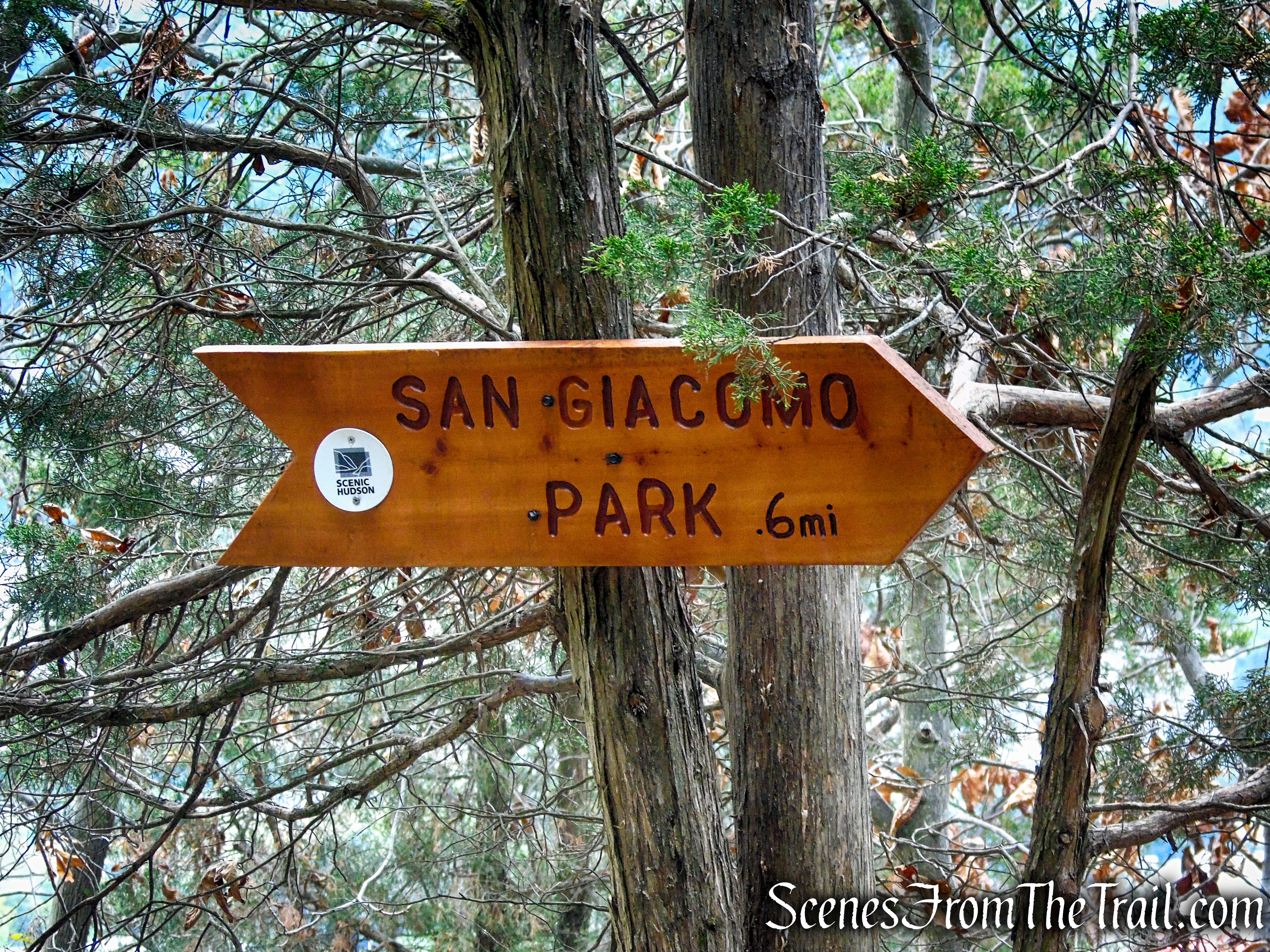 Turn right on White Trail