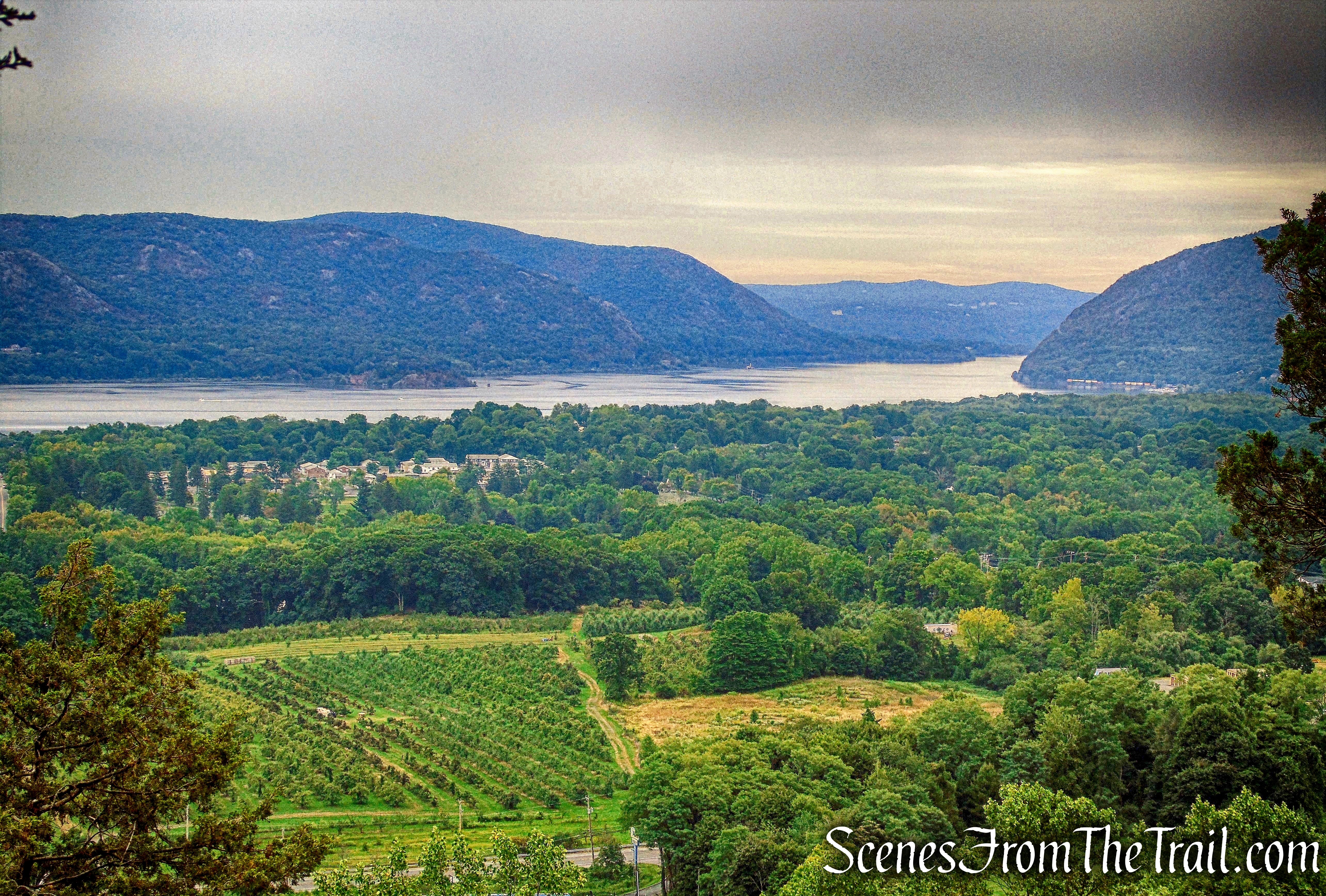 View southeast from White Trail - Snake Hill