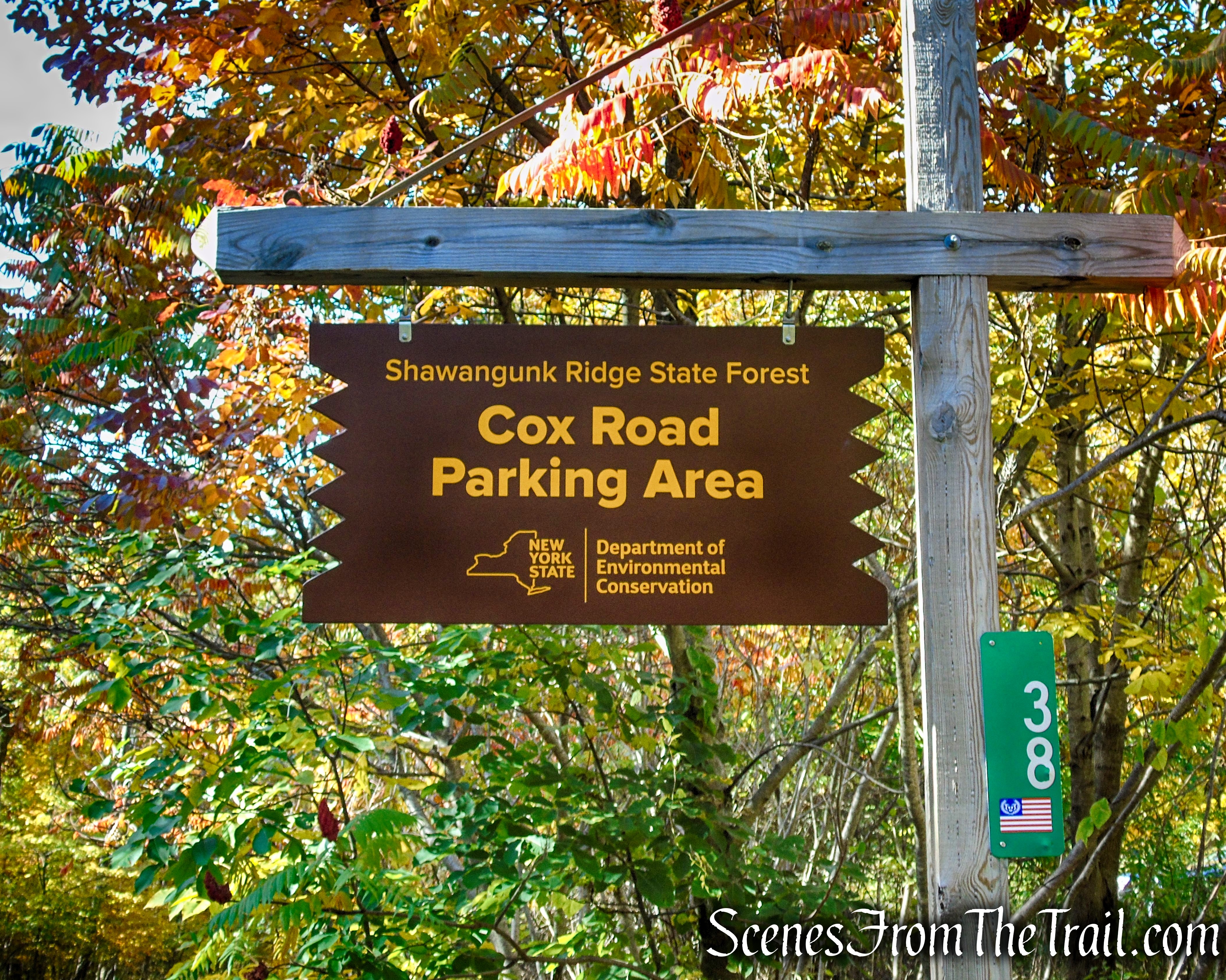 Cox Road Parking Area - Shawangunk Ridge State Forest