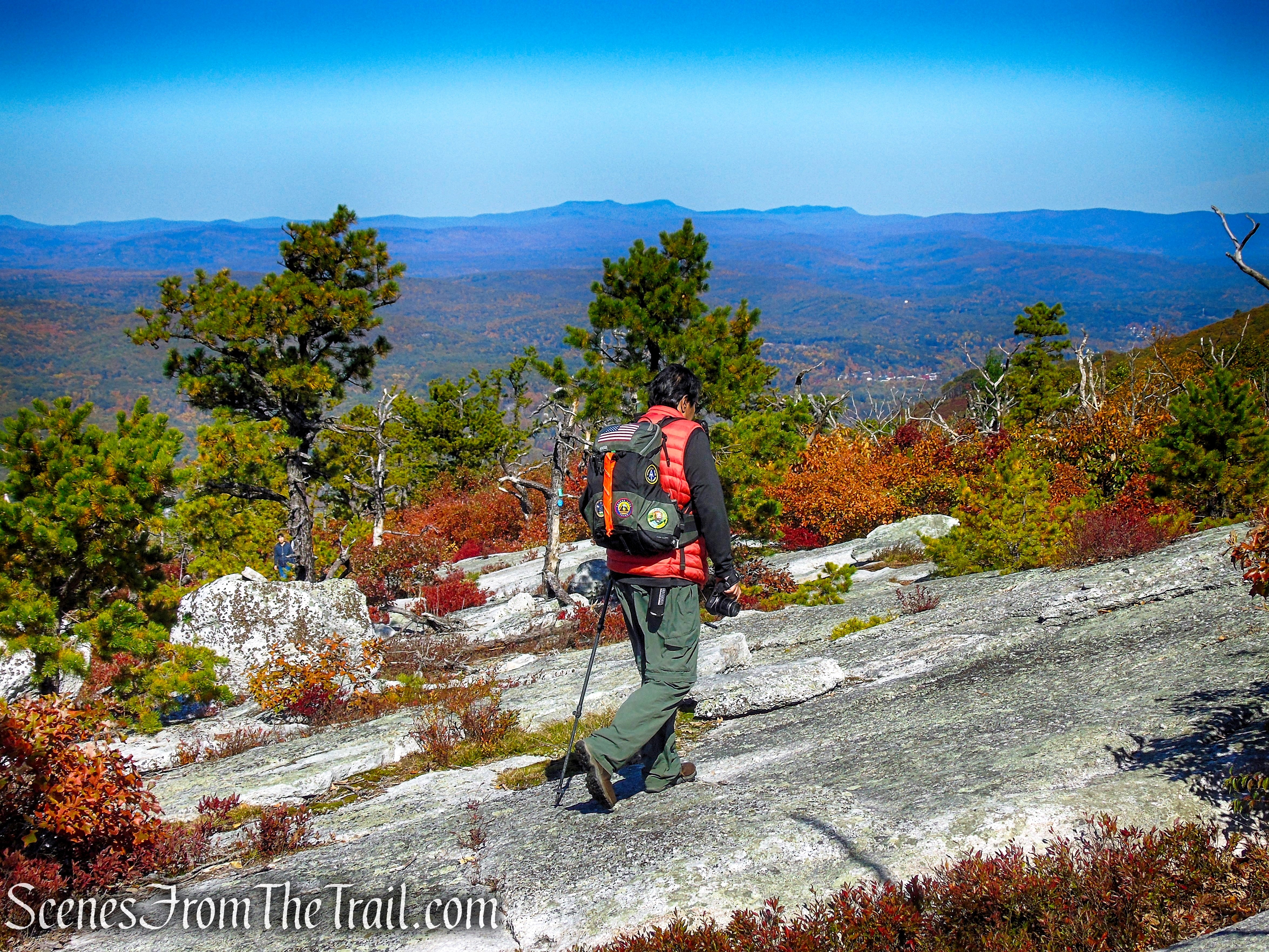 Shawangunk Ridge State Forest Loop from Cox Road Trailhead