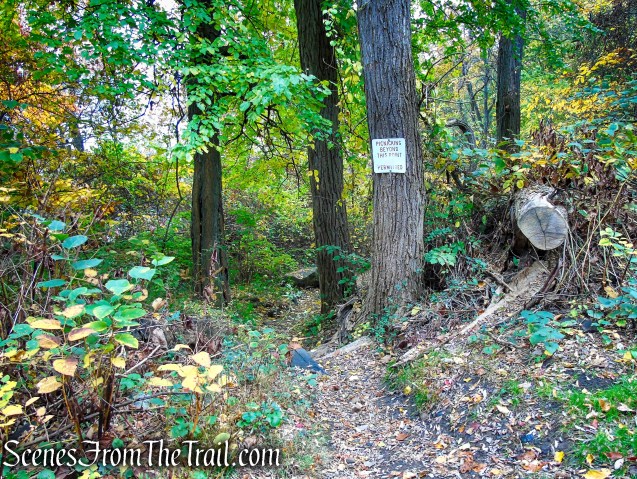 Trail to Redstone Beach – Haverstraw Beach State Park