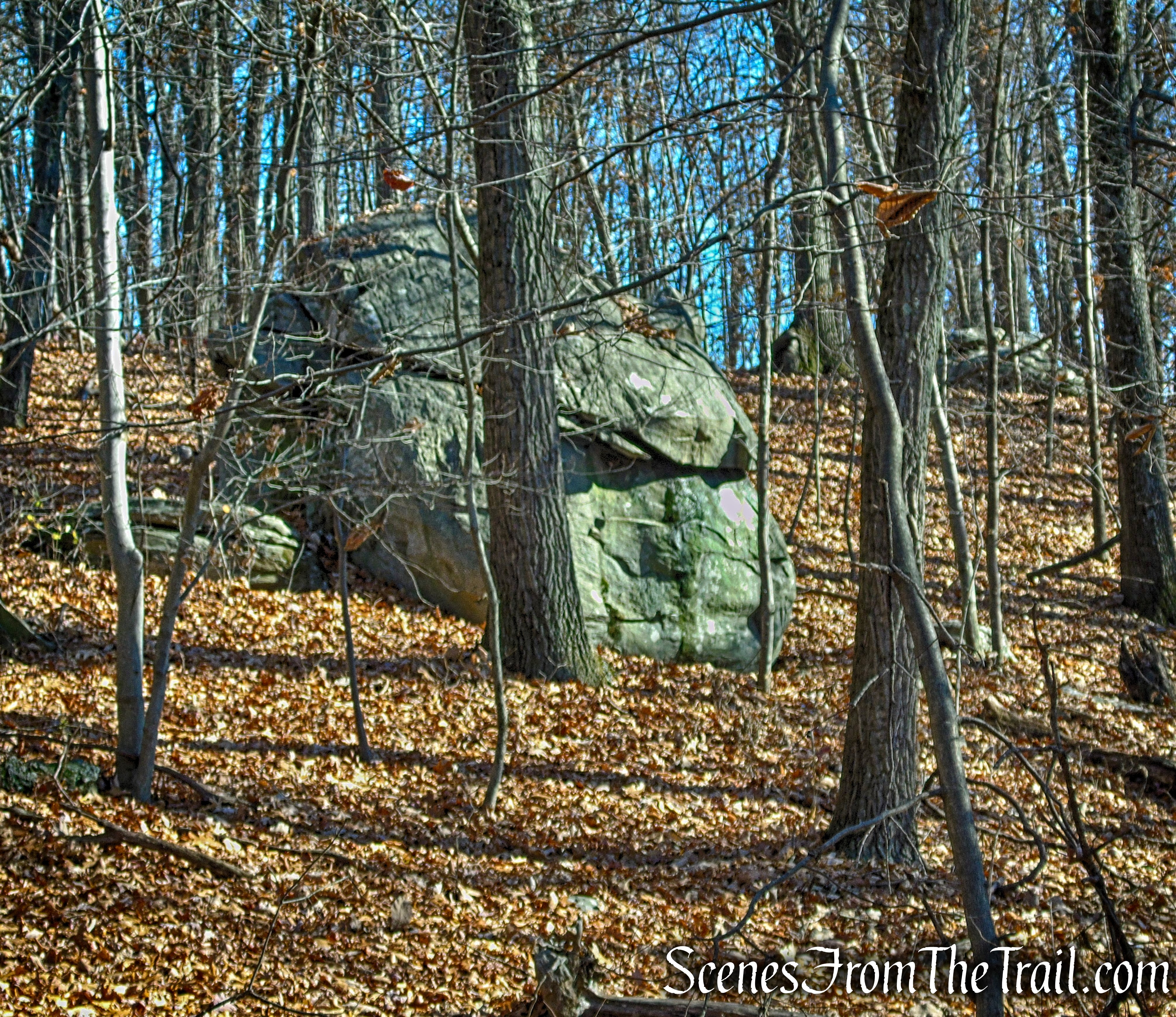 Angry boulder – Snake Hill