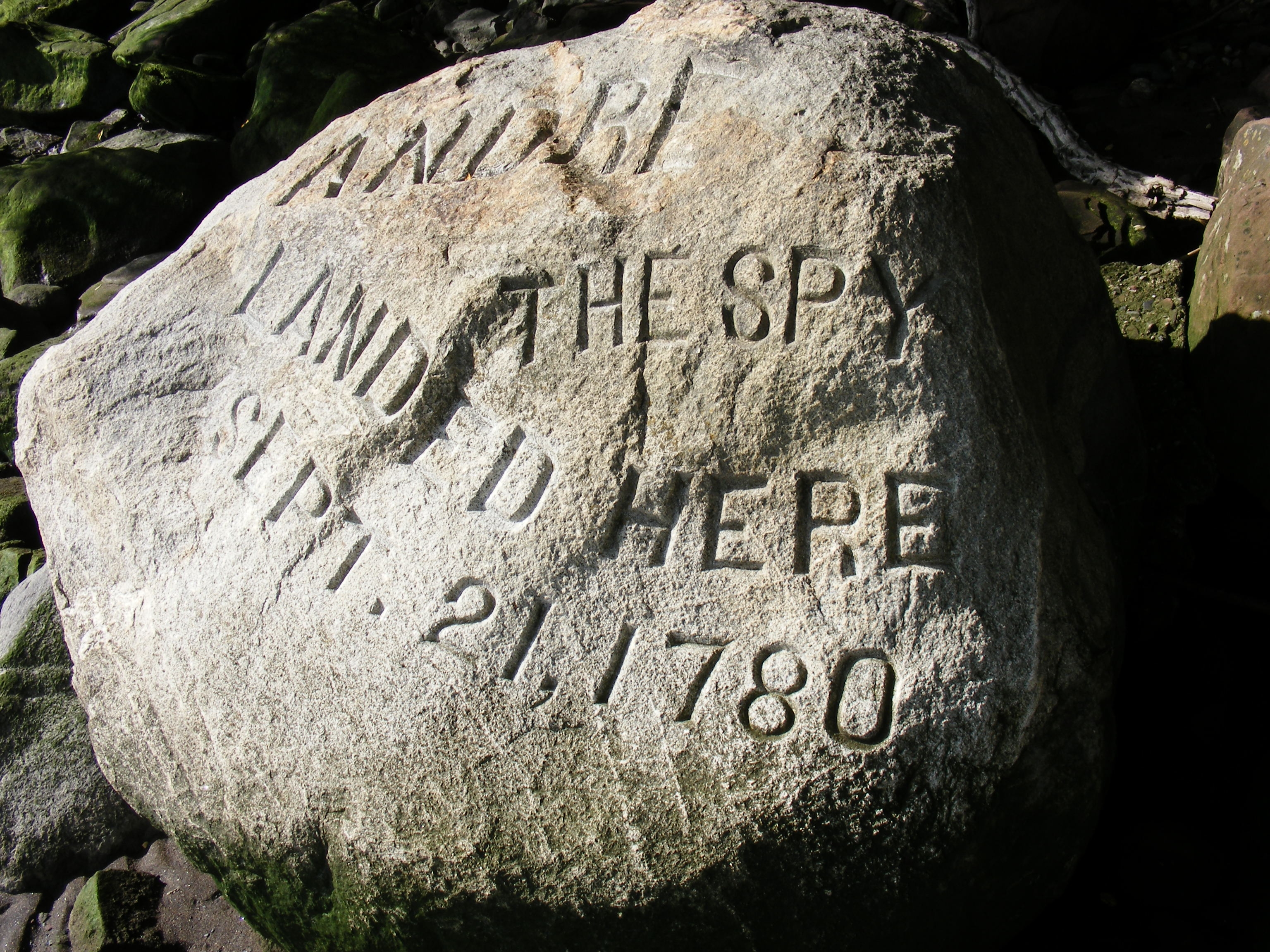 Treason Rock - Photo by Joe Harness - August 14, 2010