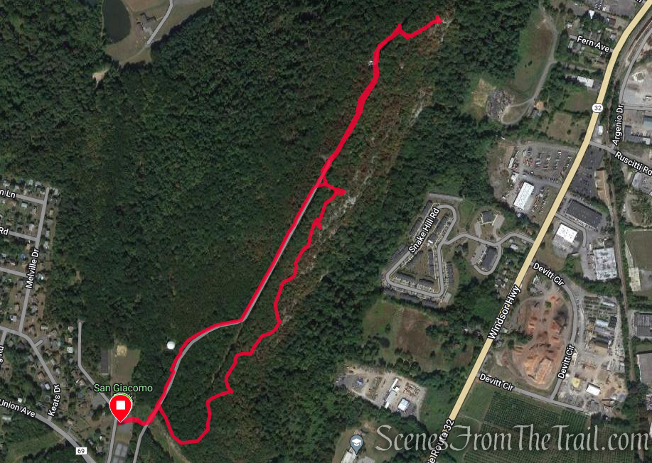 Snake Hill from San Giacomo Park