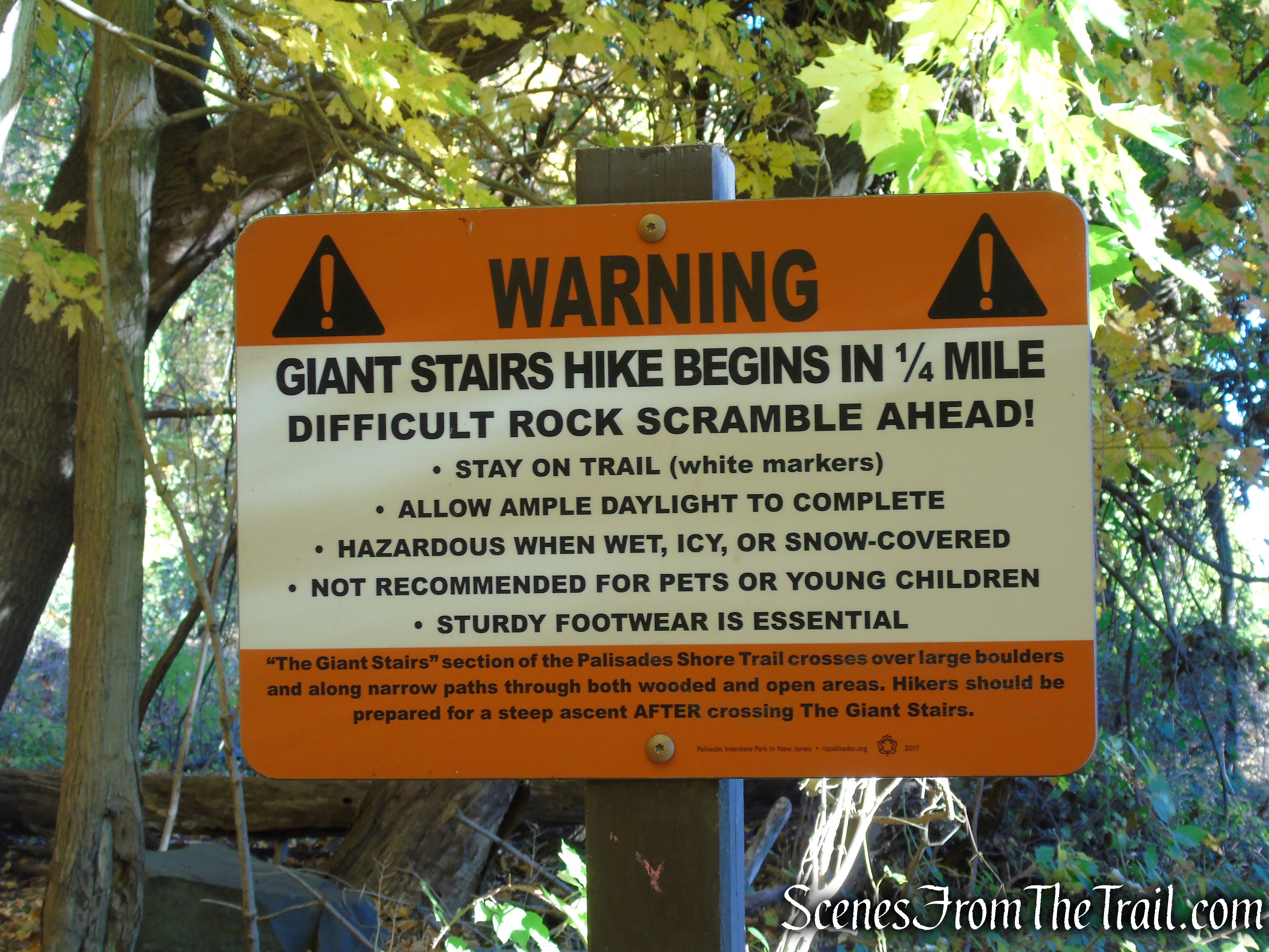 Shore Trail - Palisades Interstate Park