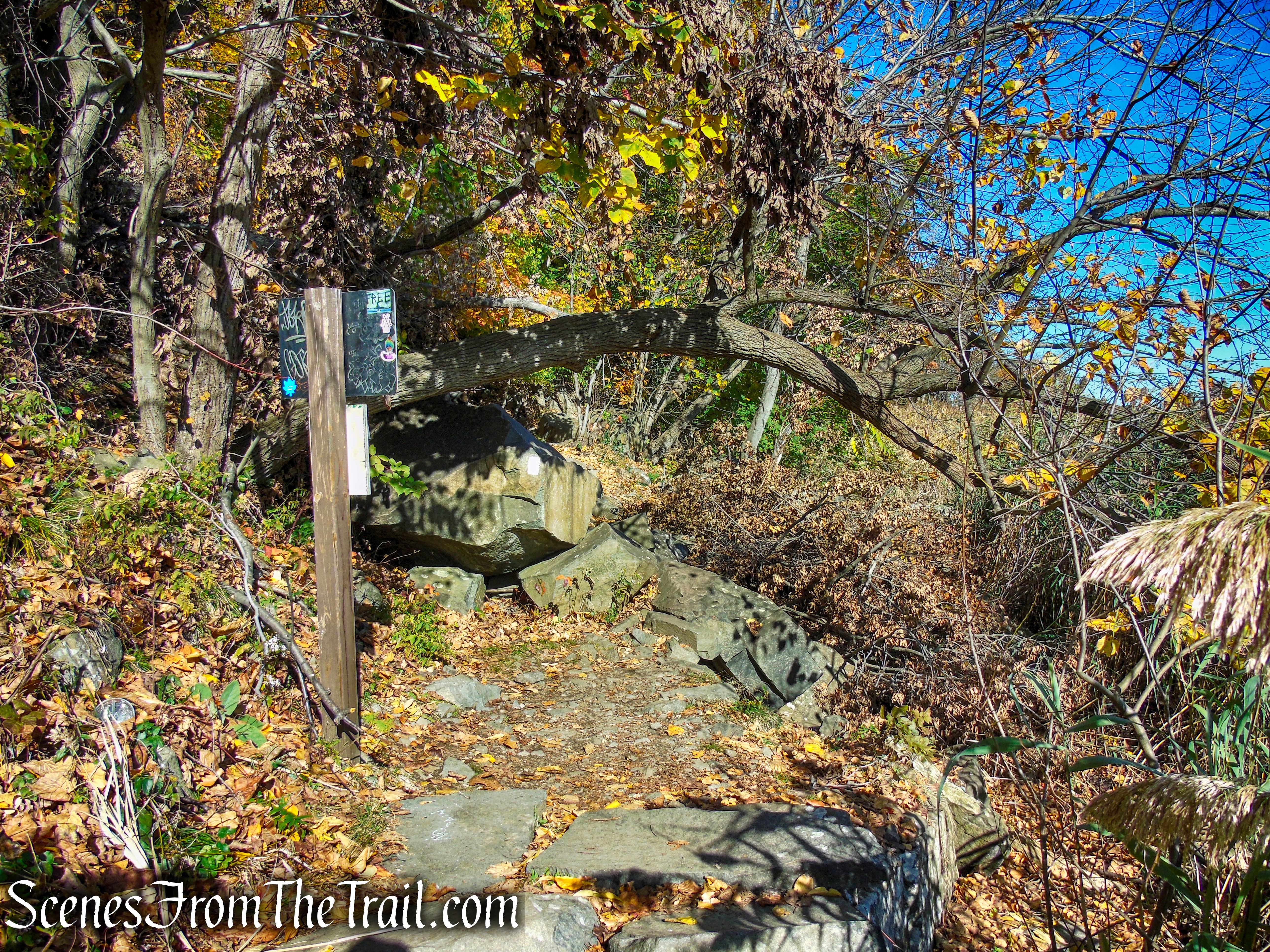 End of the Giant Stairs - Palisades Interstate Park