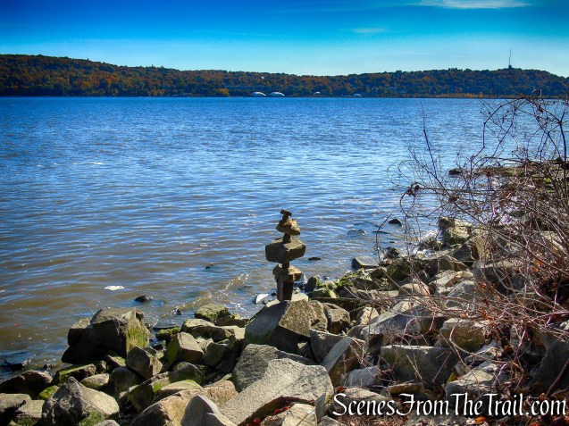 View from Italian Garden ruins - Palisades Interstate Park