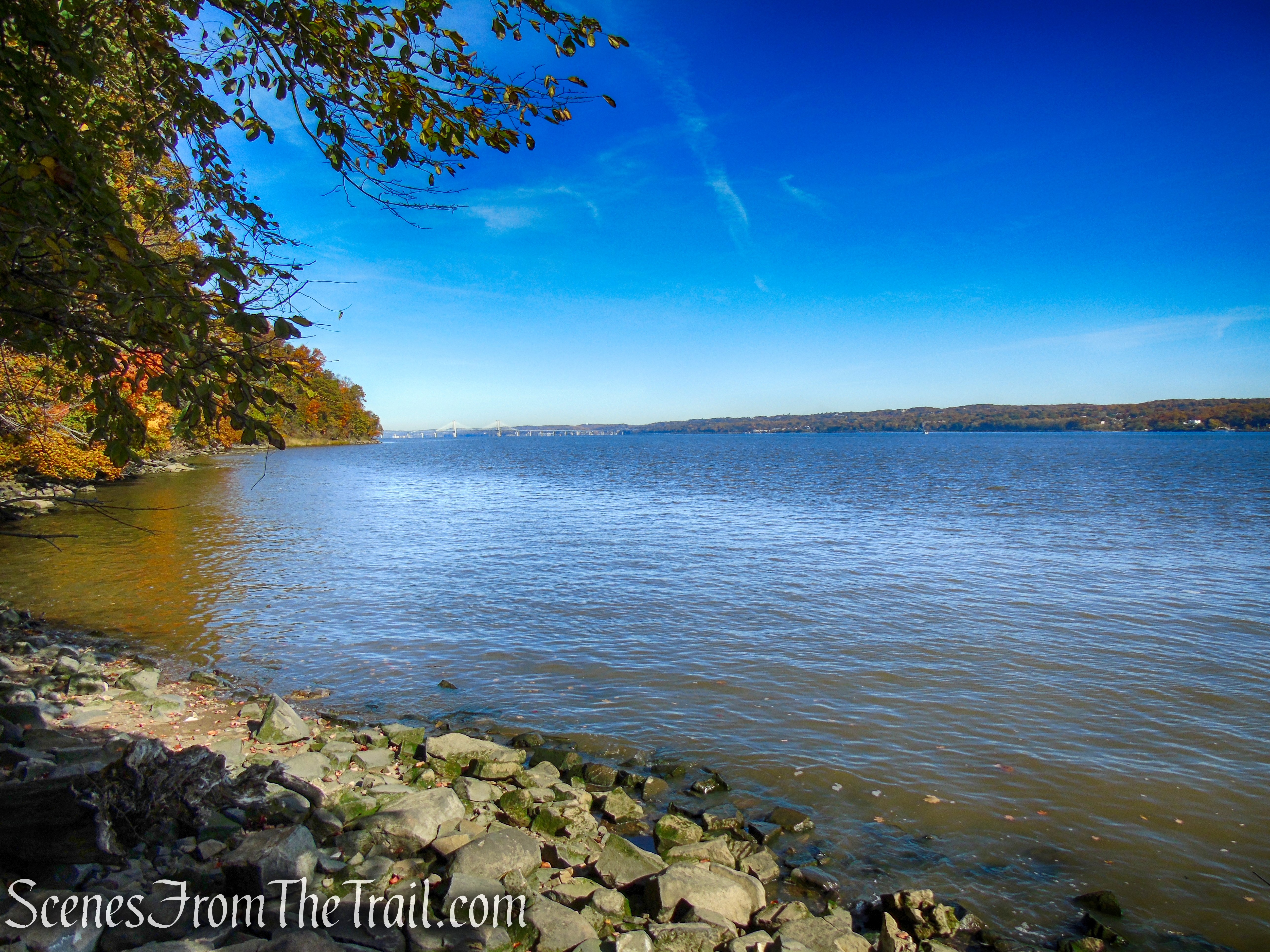 View from Italian Garden ruins - Palisades Interstate Park