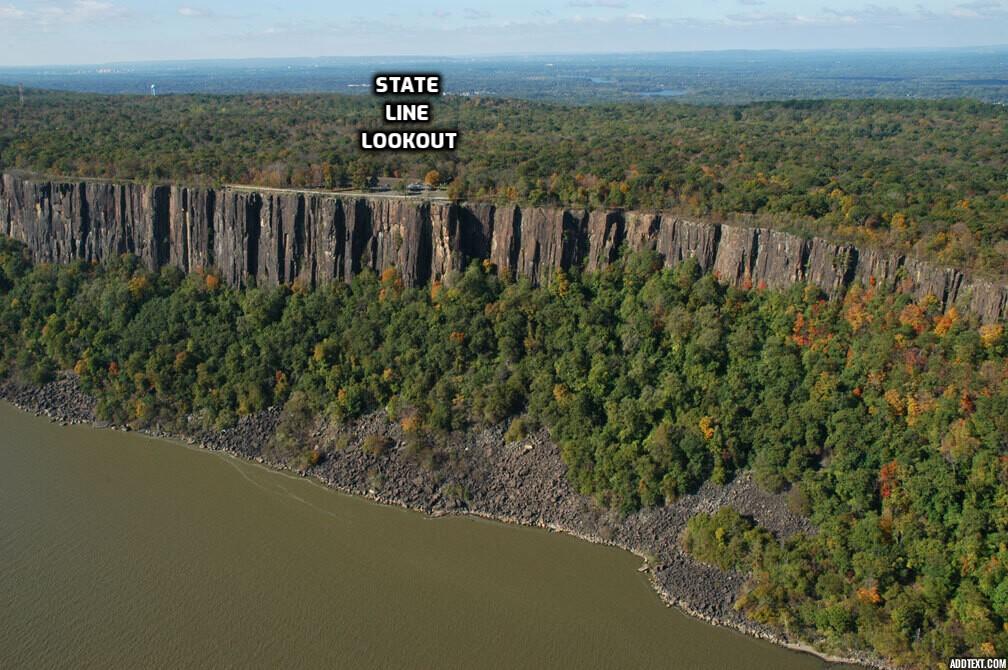Giant Stairs - aerial view