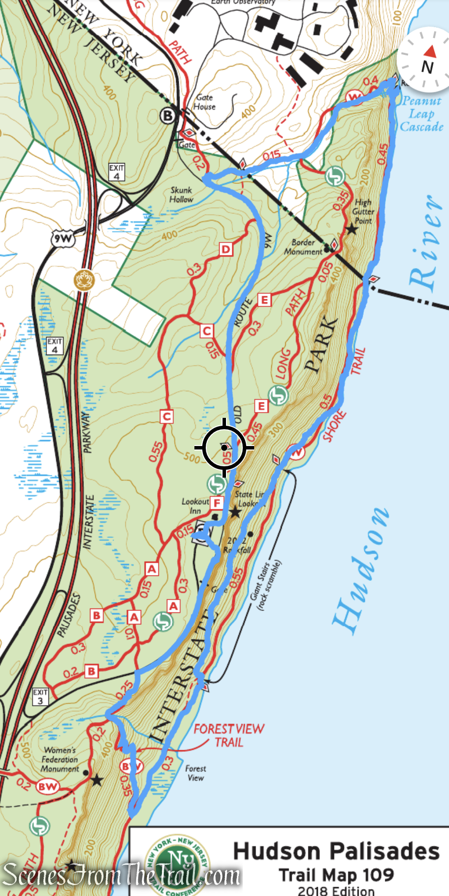 Giant Stairs Loop - Palisades Interstate Park