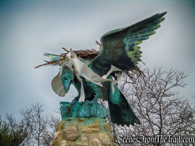 Eagle statue