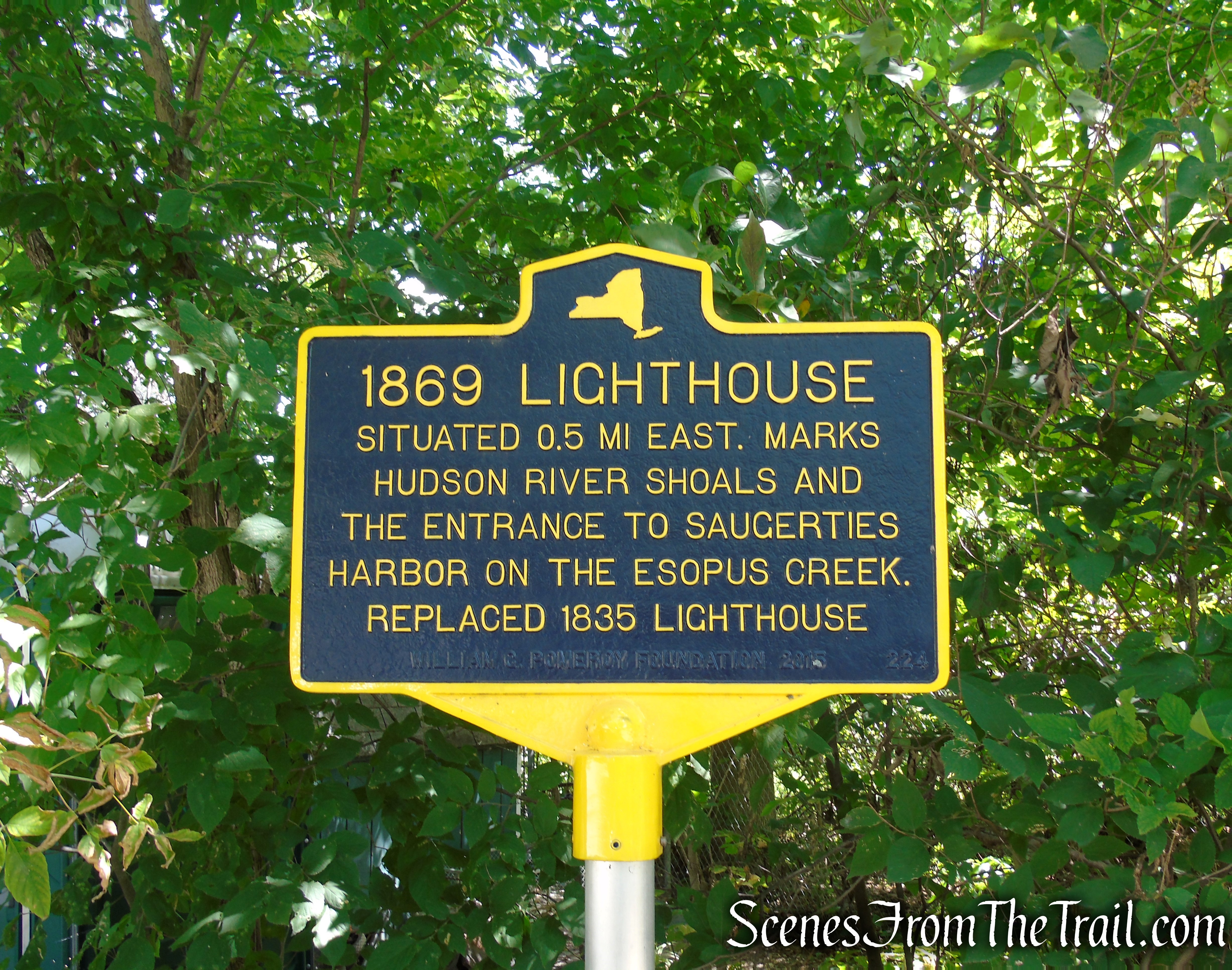 Historical Marker - Saugerties Lighthouse