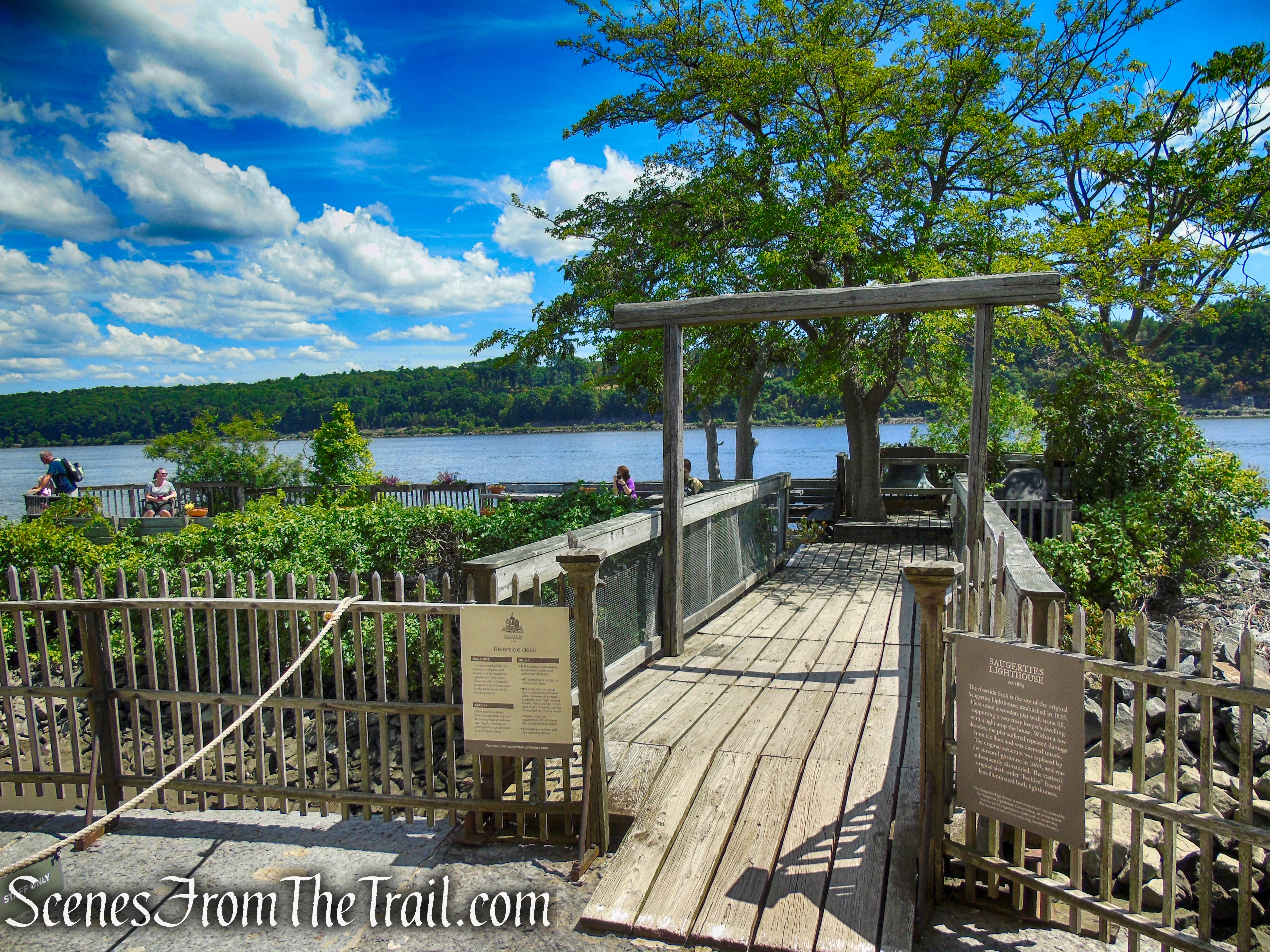 Riverside Deck - Saugerties Lighthouse