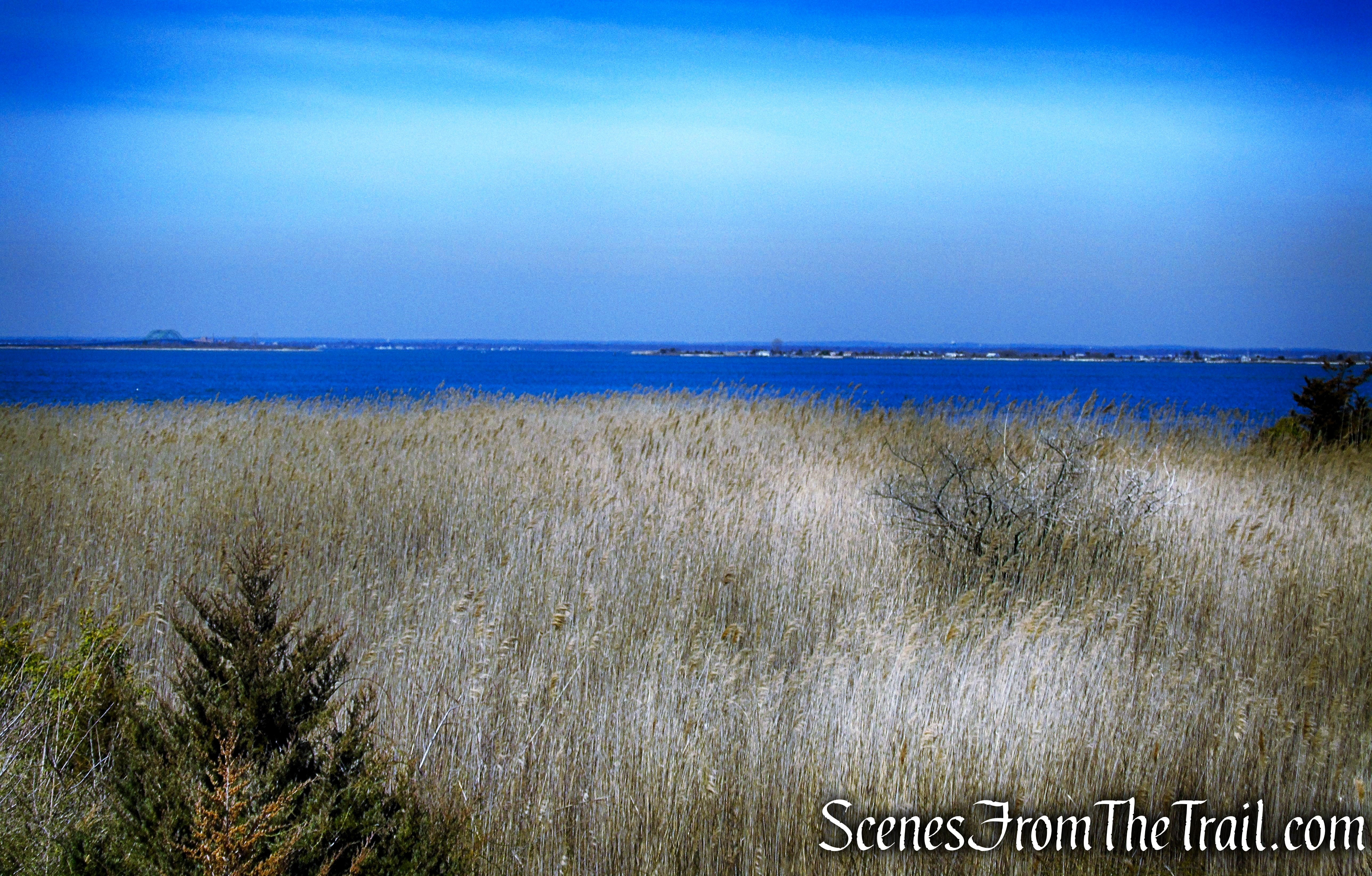 View northwest to Great South Bay