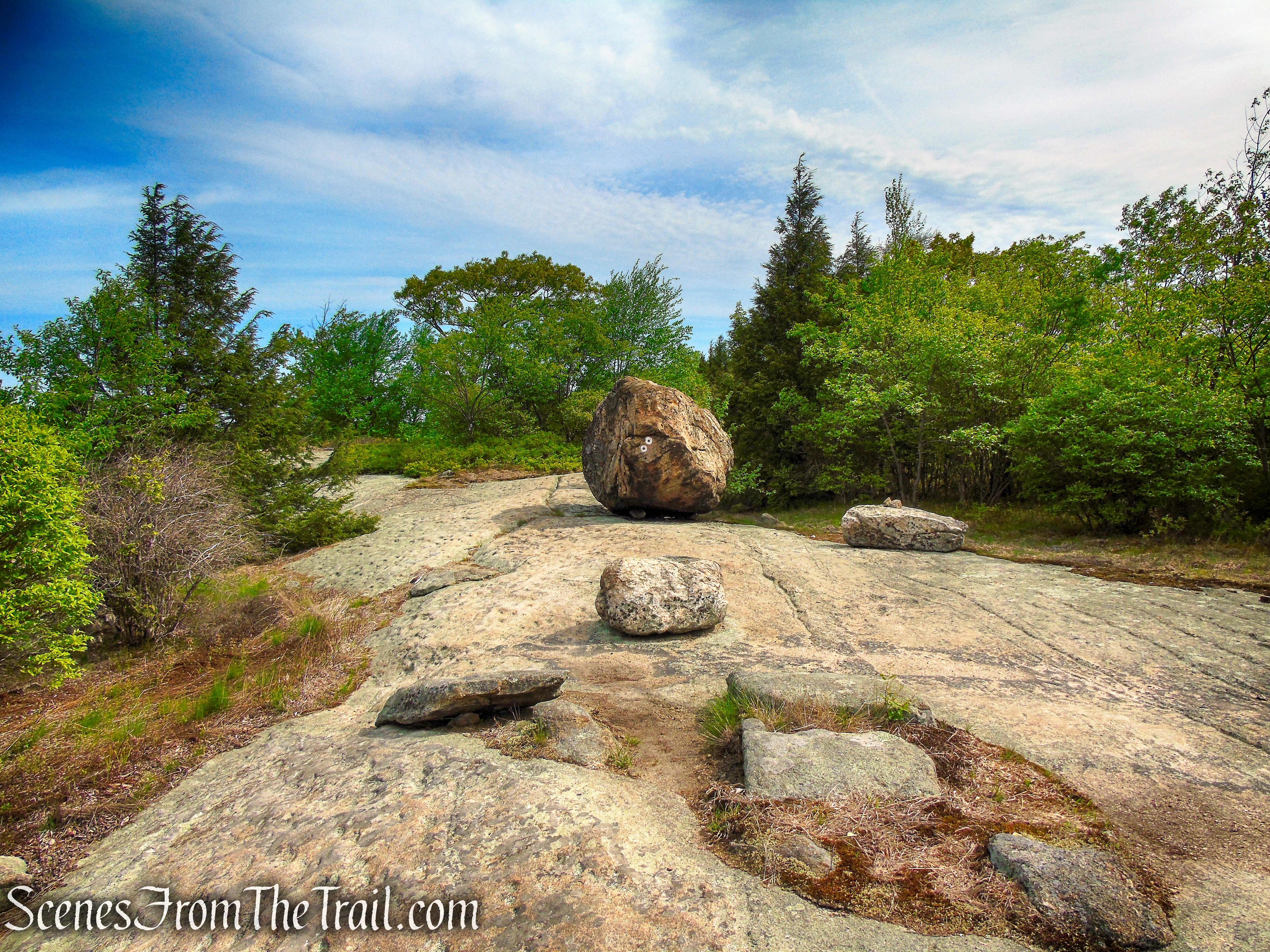 R-D Trail - Bald Rocks - Black Rock Mountain