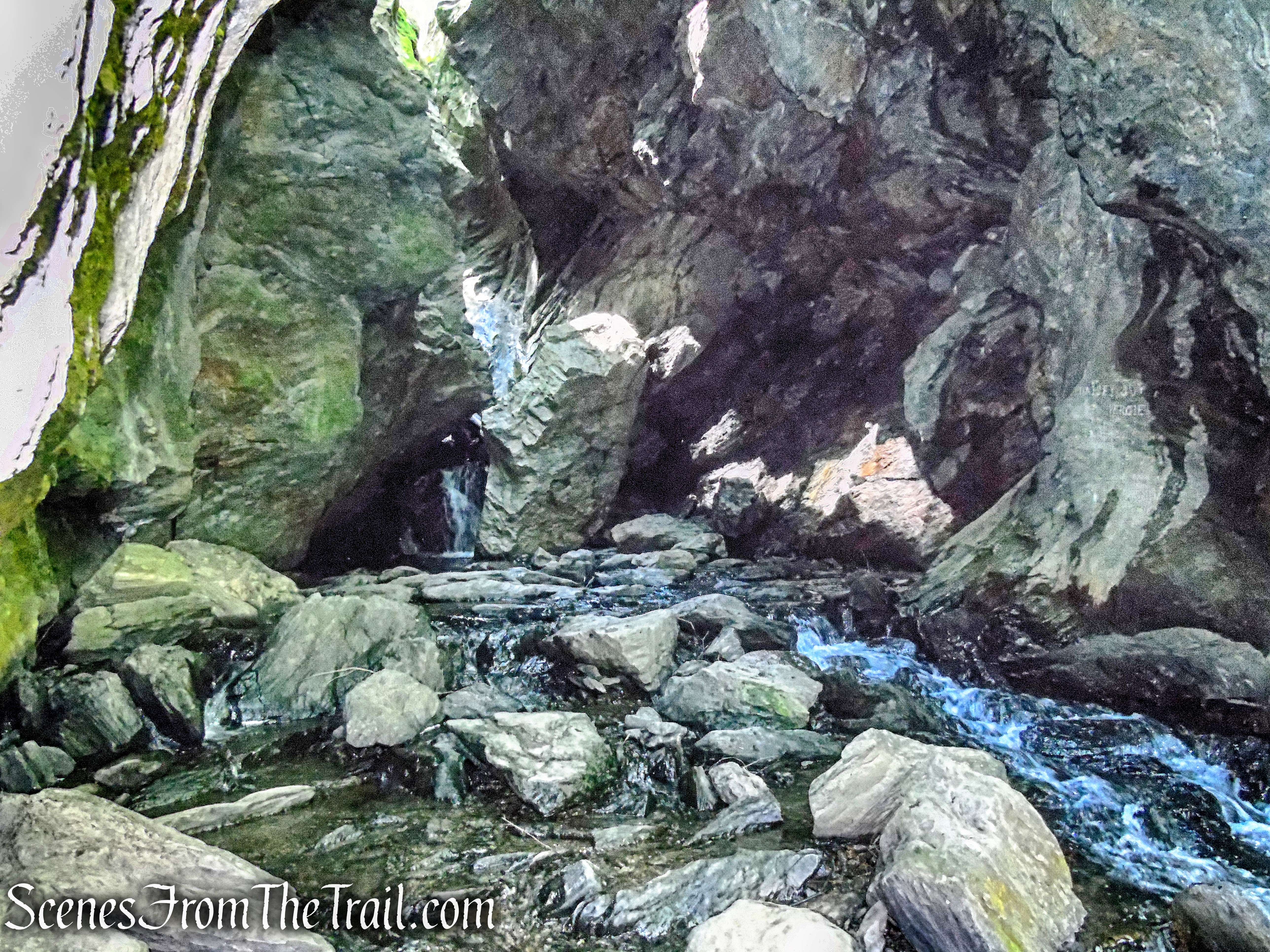 Inside of cave - Dover Stone Church