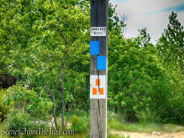 Continue straight onto the West Mountain Trail