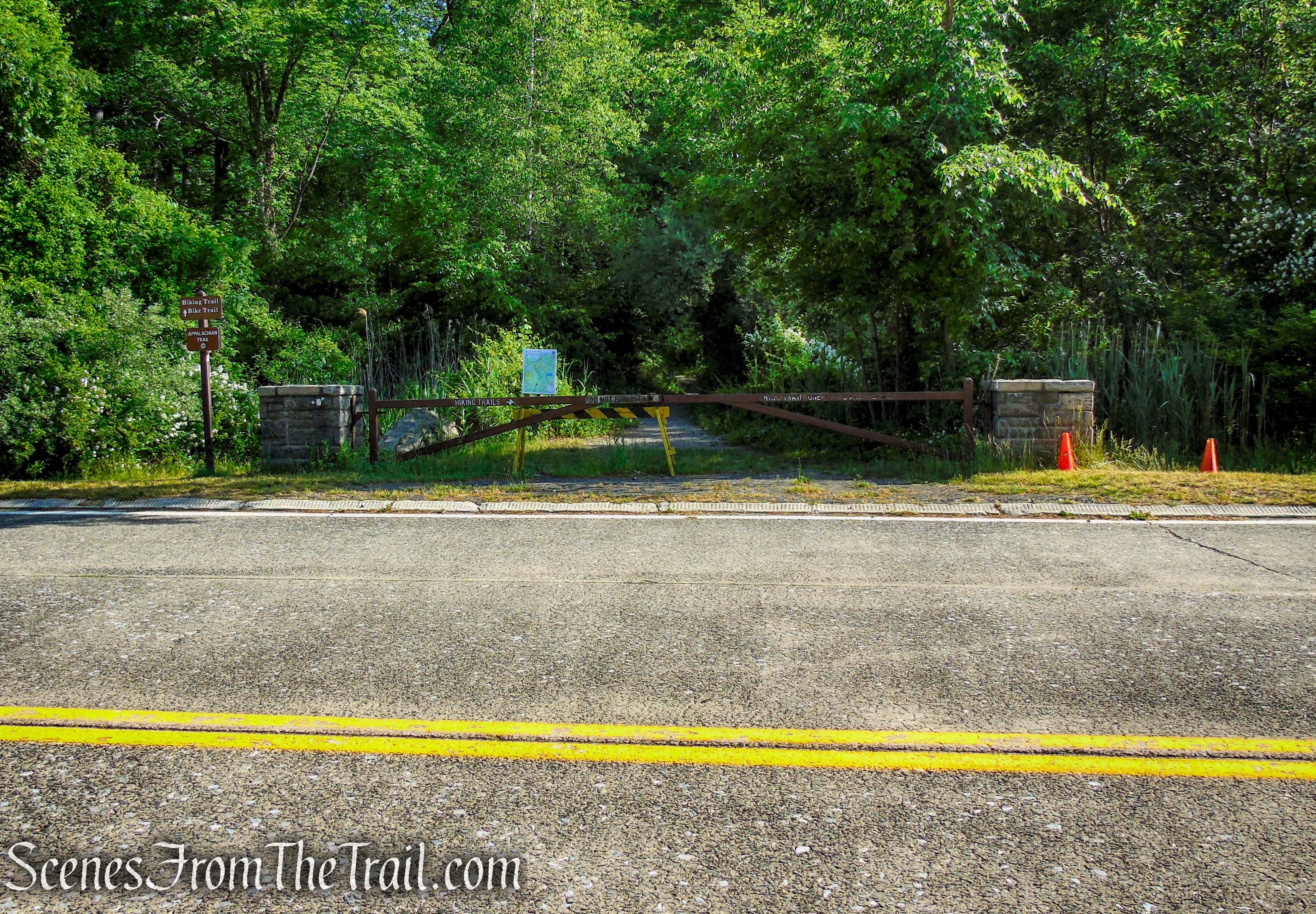 Start of hike - Anthony Wayne Recreation Area