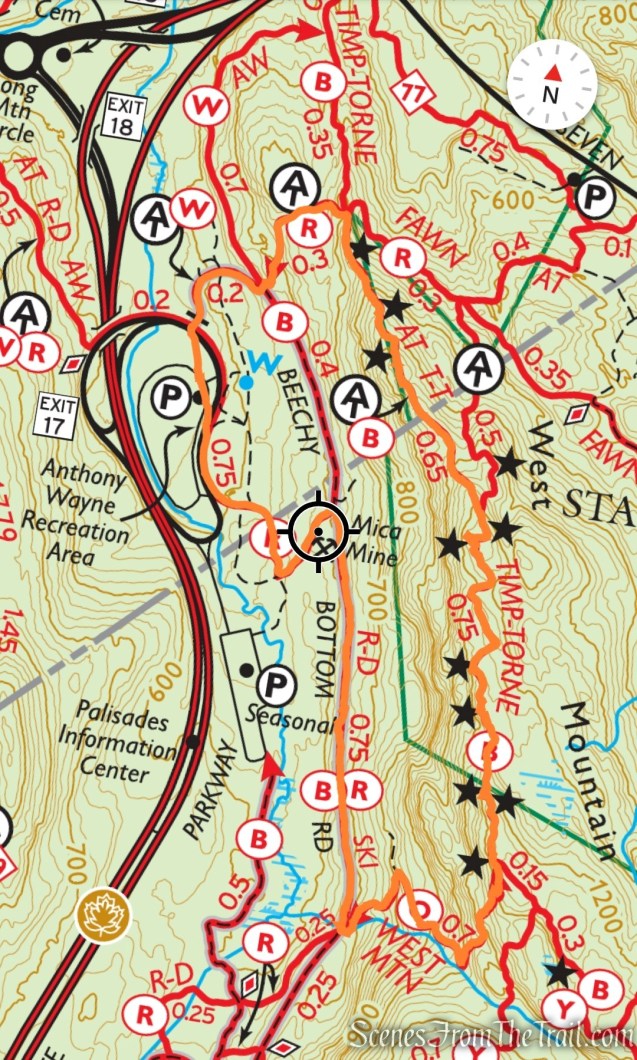 West Mountain Loop – Bear Mountain State Park