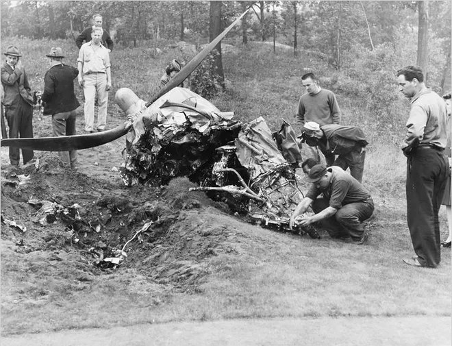 B-25 Bomber crash on Mt. Hood