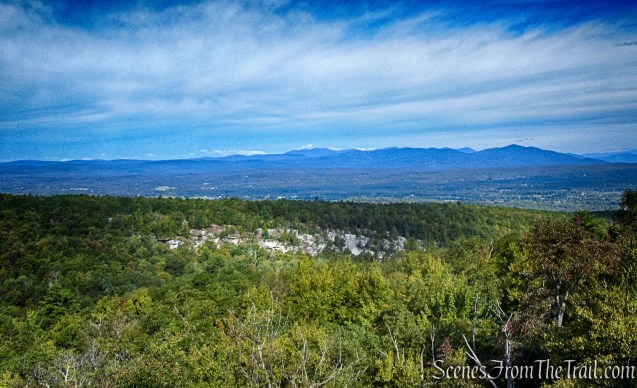 View of the Catskills just off the High Peters Kill Trail
