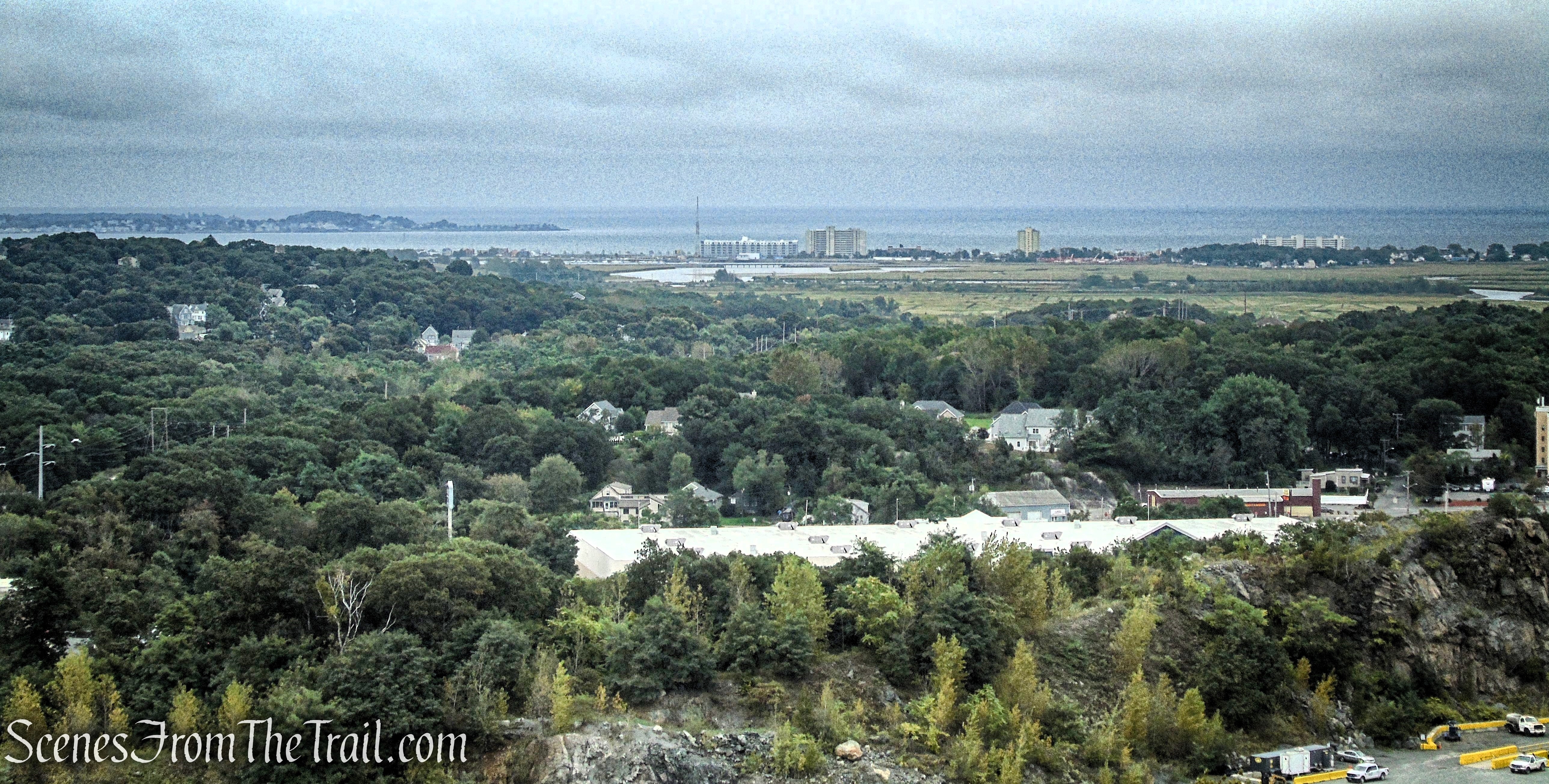 Atlantic Ocean from Slayton Memorial Tower