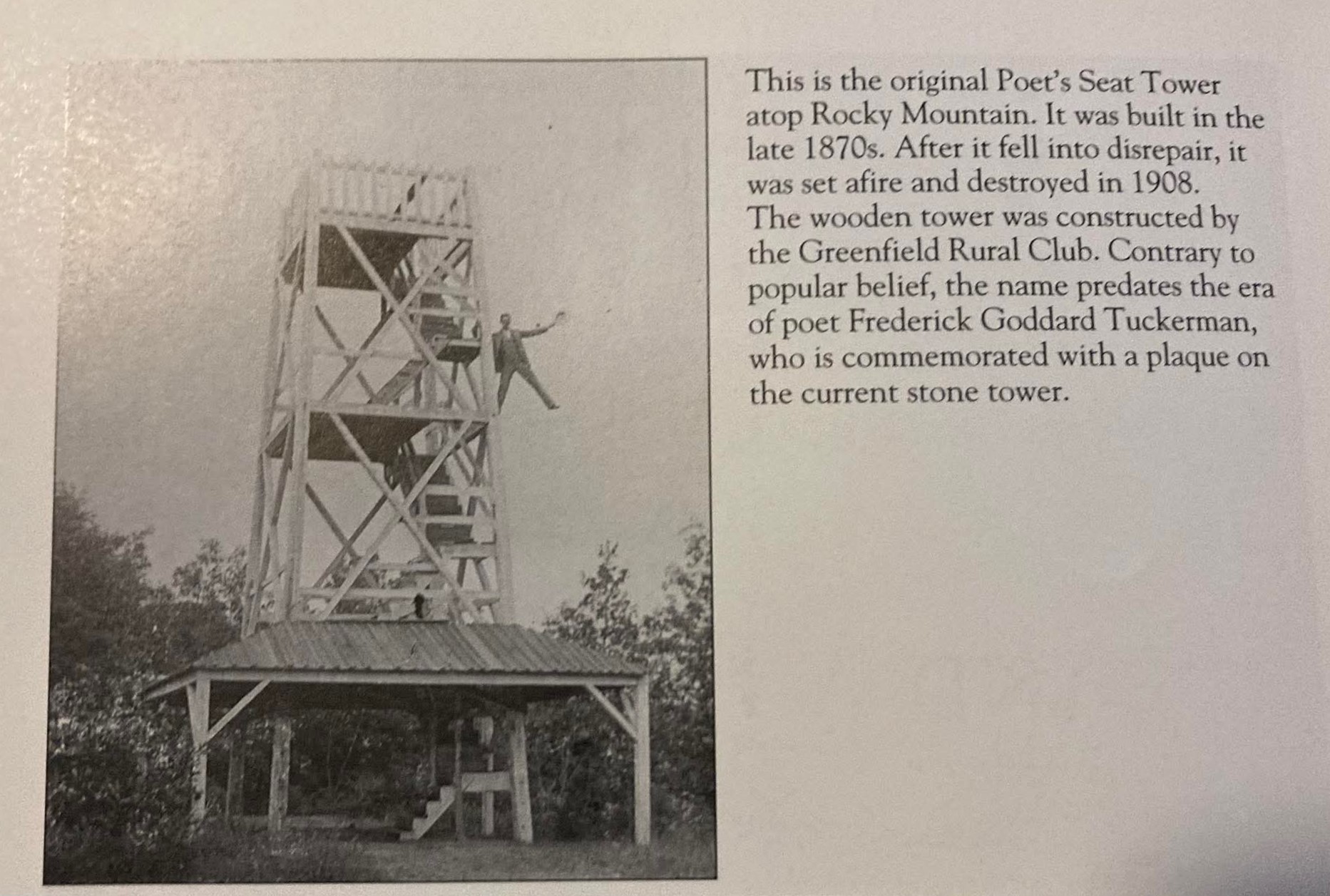 Original Poet’s Seat Tower 