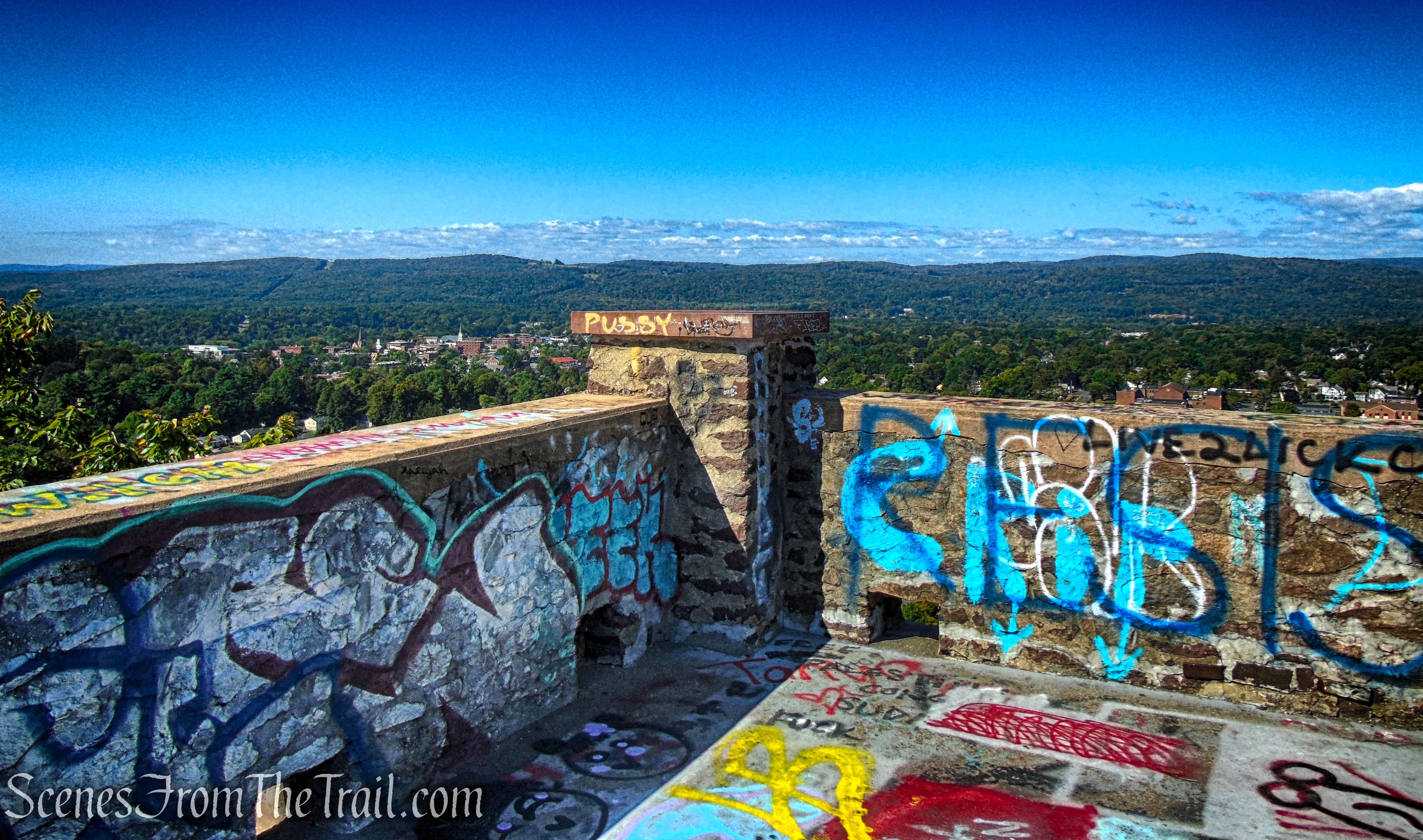View southwest - Poet's Seat Tower