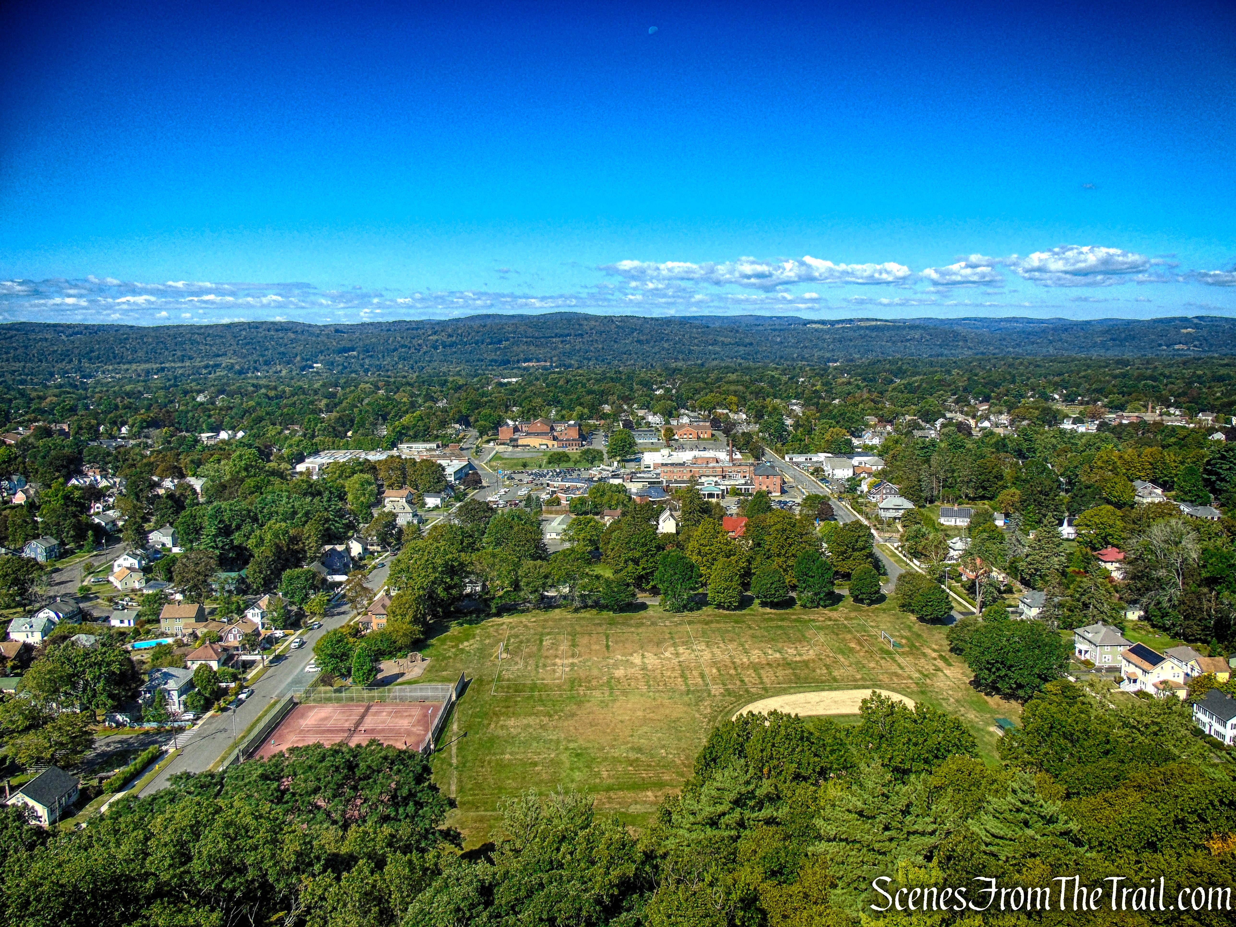 View west - Poet's Seat Tower