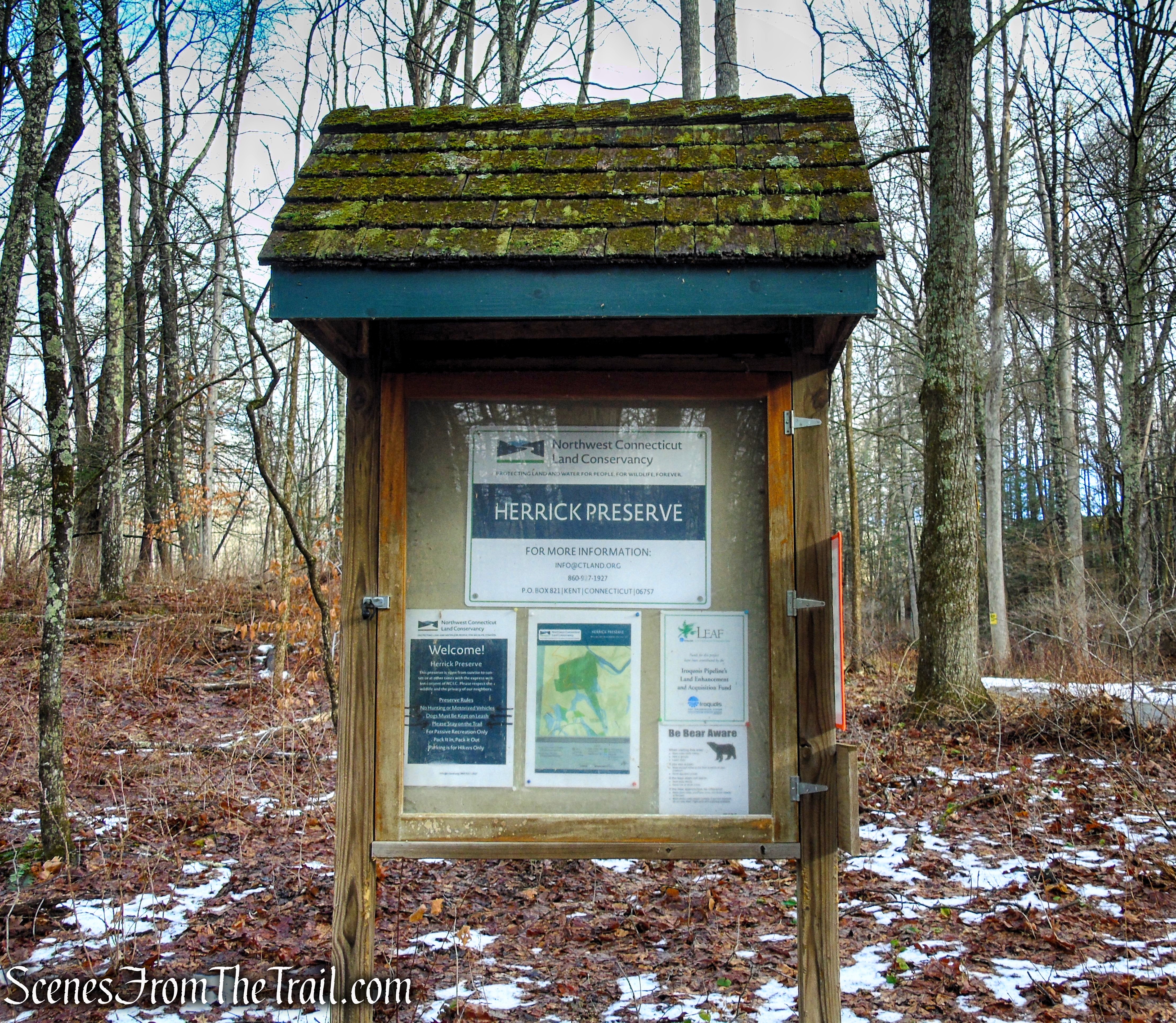 Evans Hill Road Trailhead - Herrick Preserve