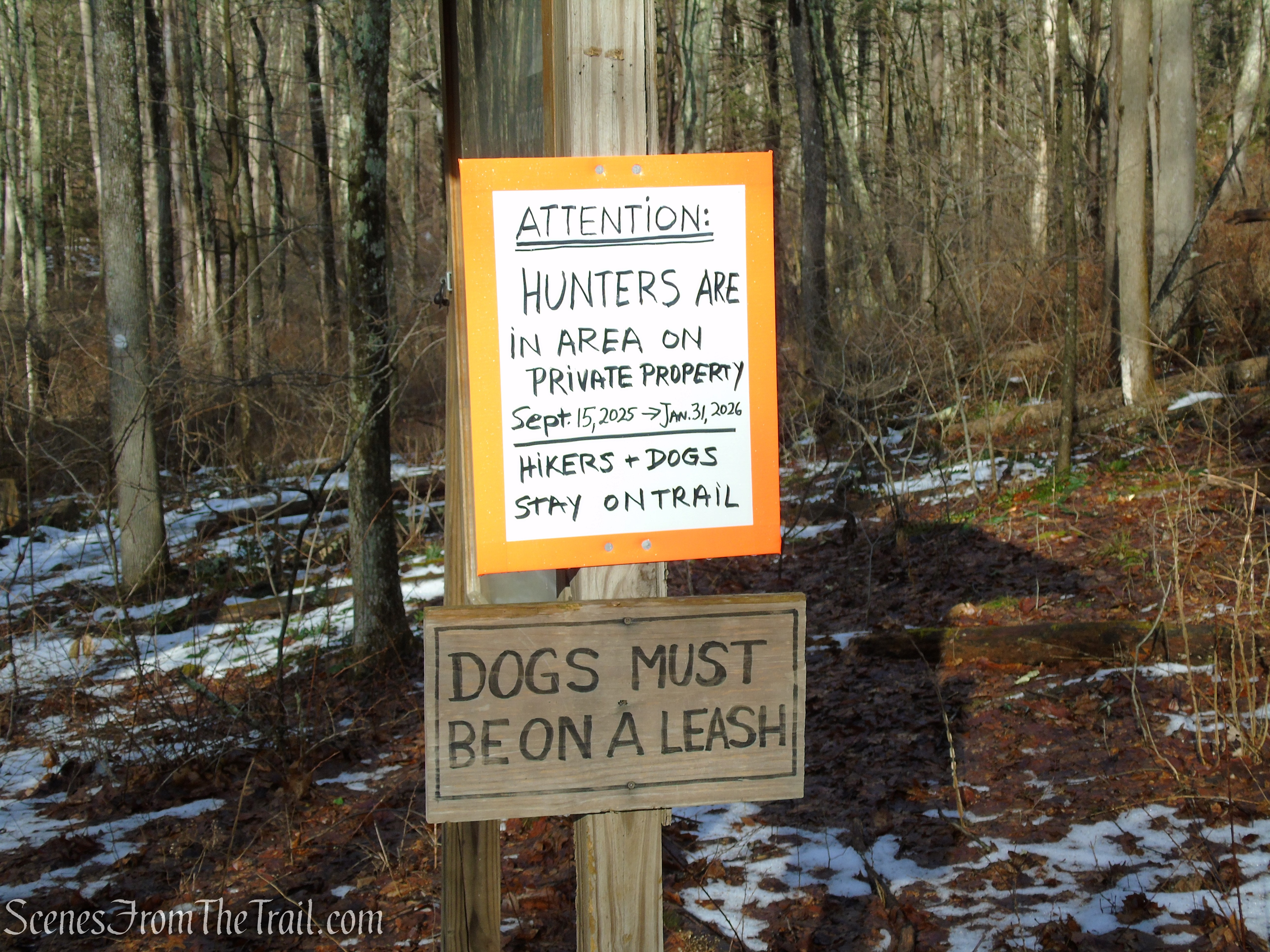Evans Hill Road Trailhead - Herrick Preserve