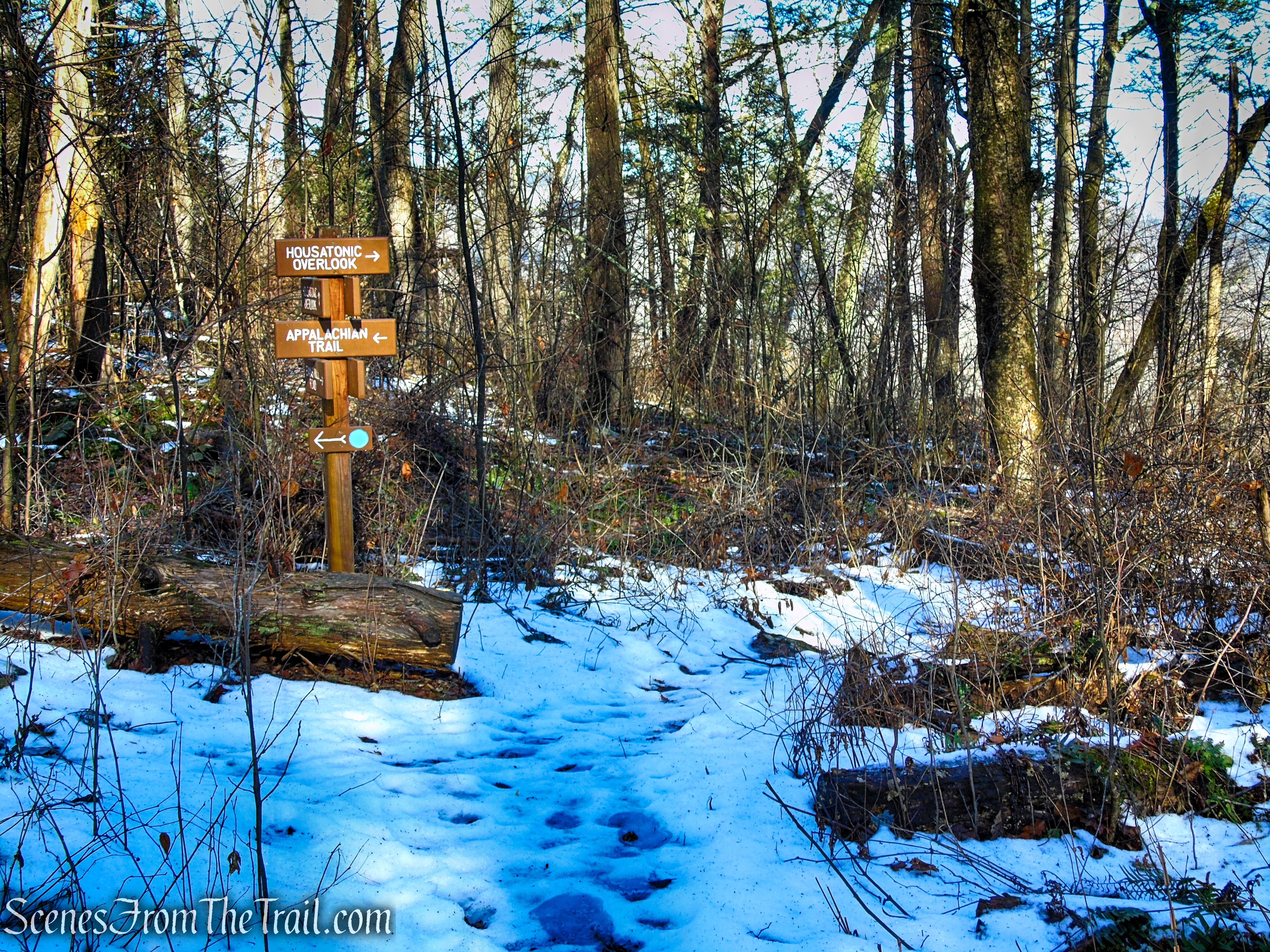 Turn right on White Trail