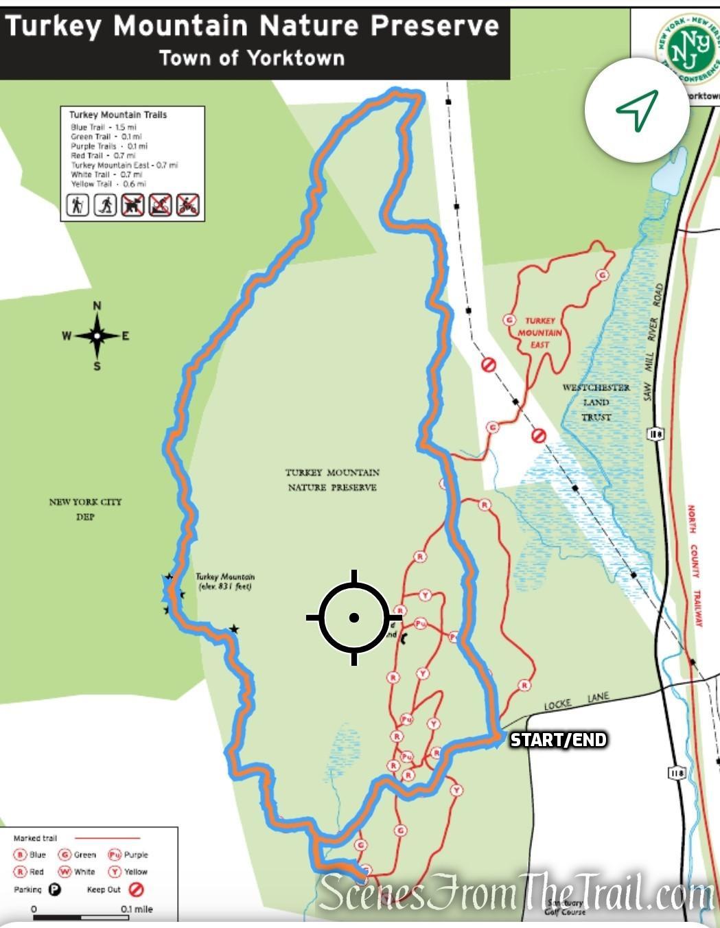 Turkey Mountain Nature Preserve Loop