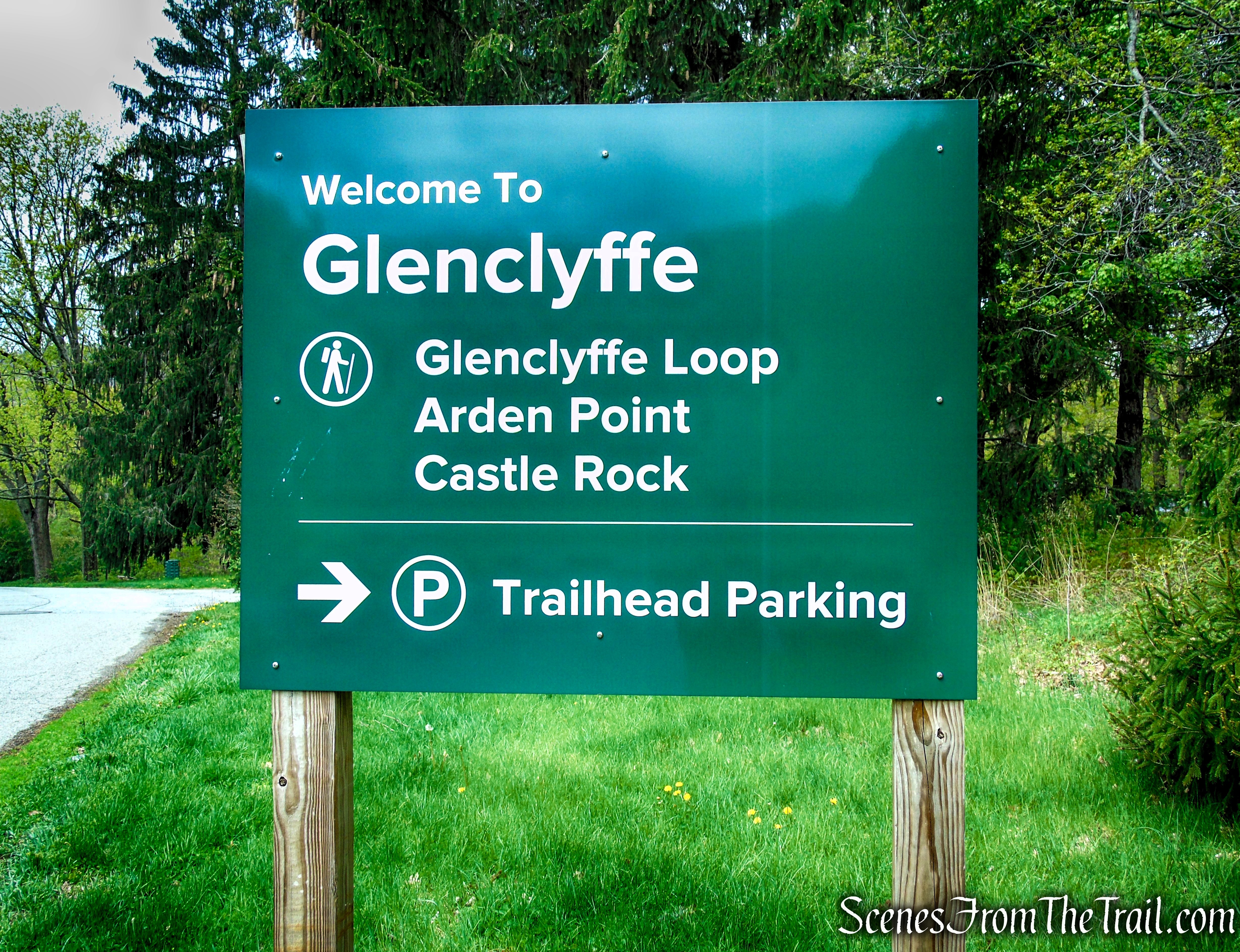 Glenclyffe Trailhead parking