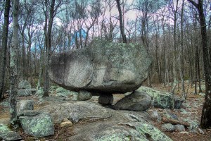 Tripod Rock - Pyramid Mountain