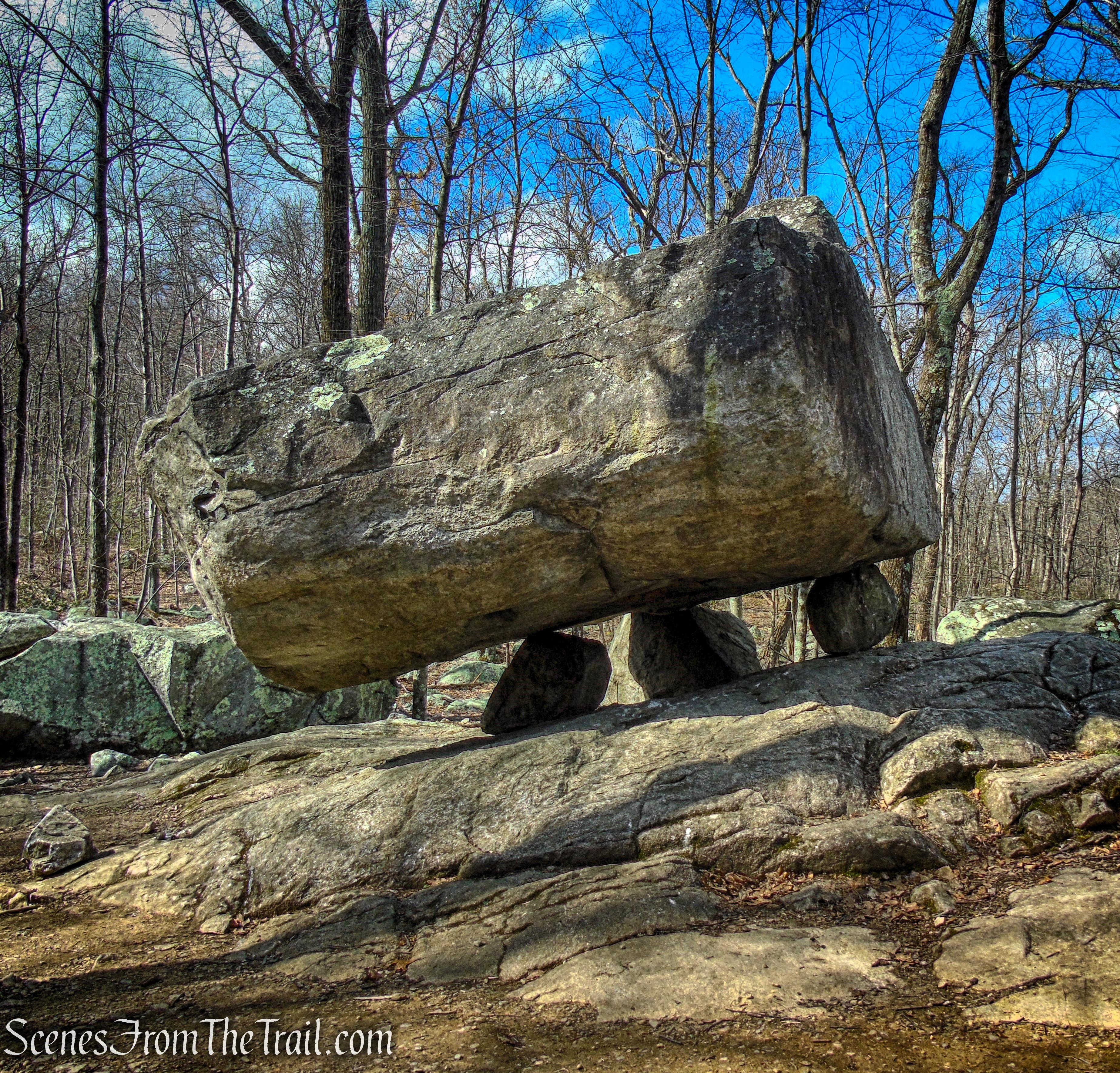 Tripod Rock - Pyramid Mountain