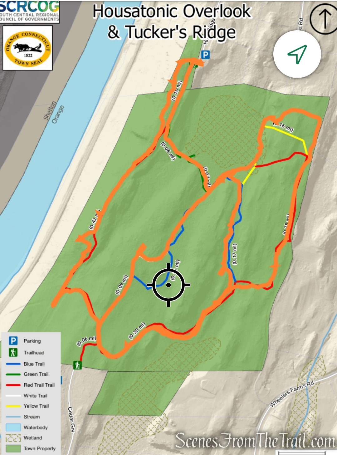 Housatonic Overlook and Tucker’s Ridge Track