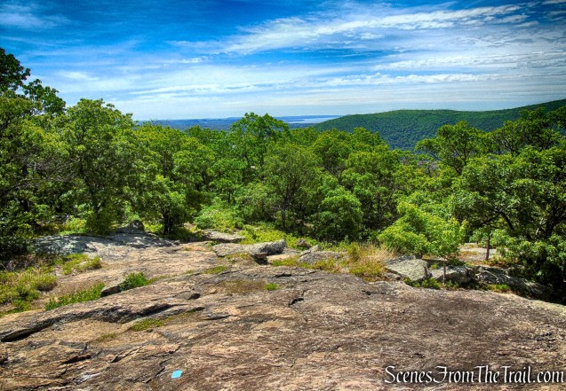 View south from Anthony’s Nose summit