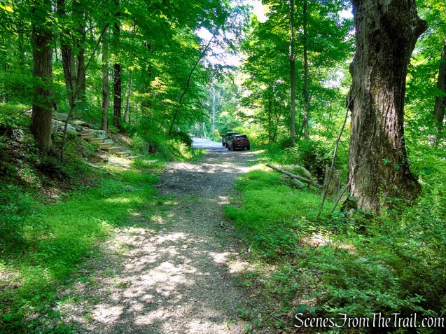 Abandoned section of Bell Hollow Road