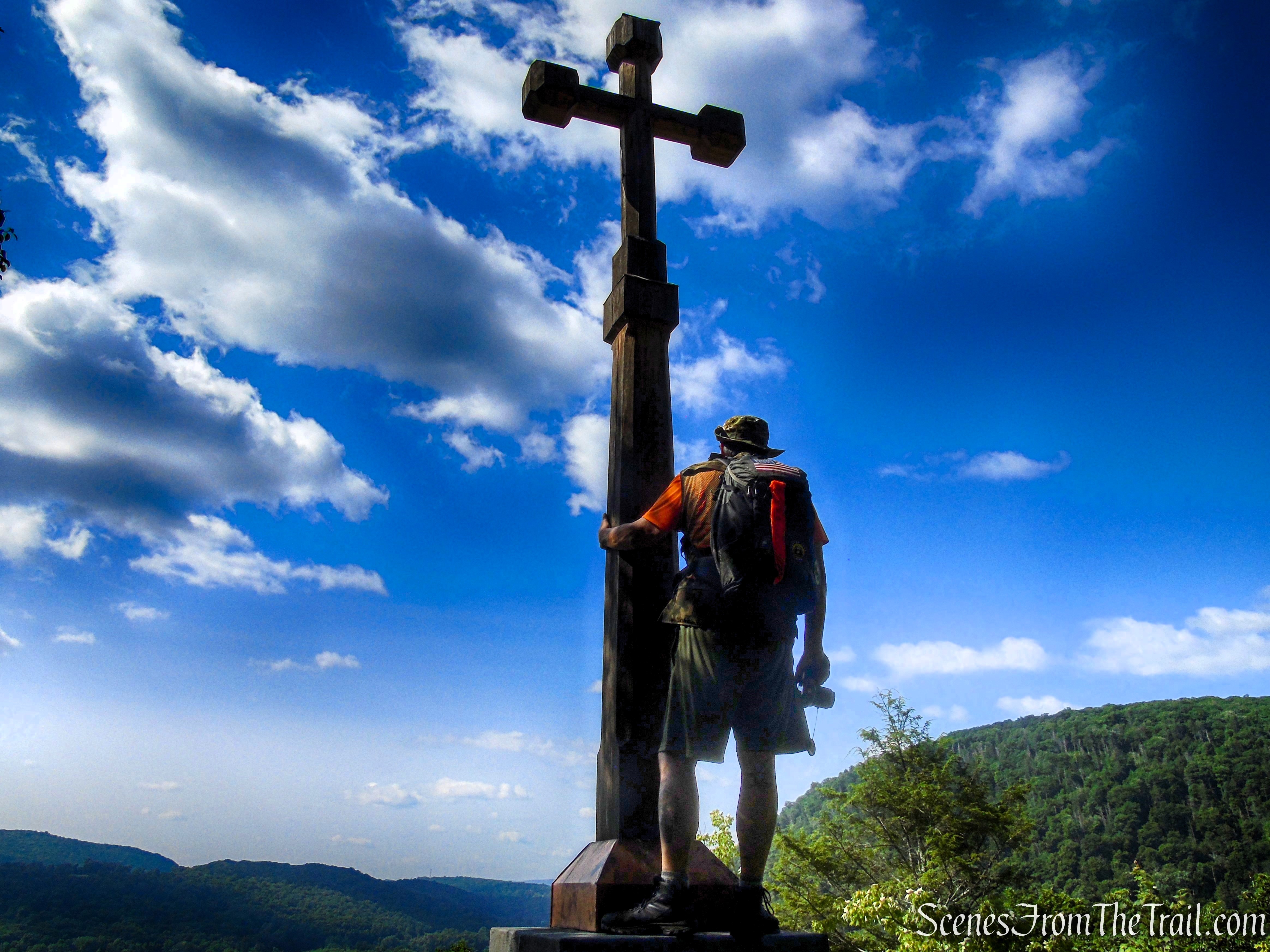 The Gunn Cross at Numeral Rock