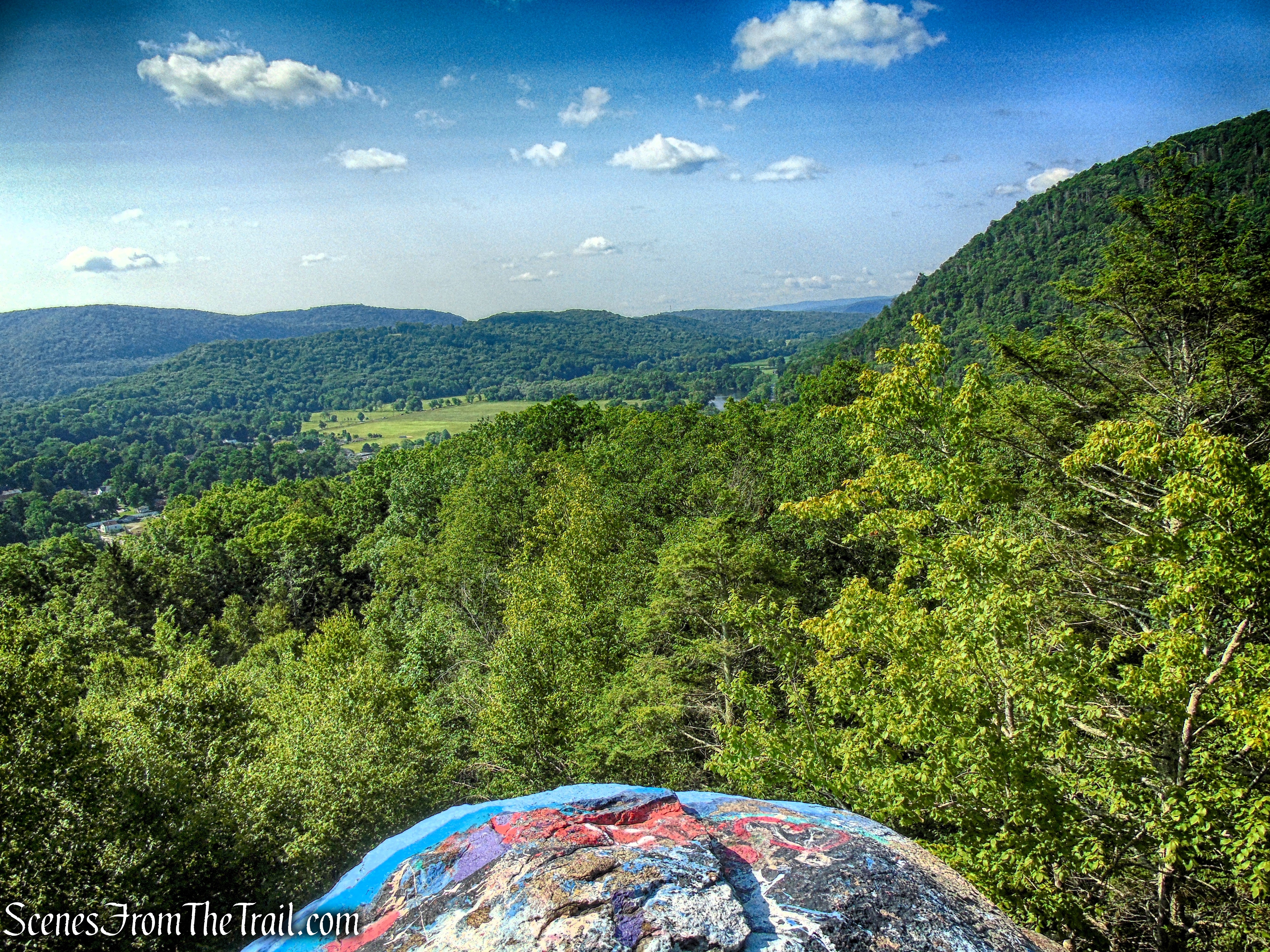 Numeral Rock view