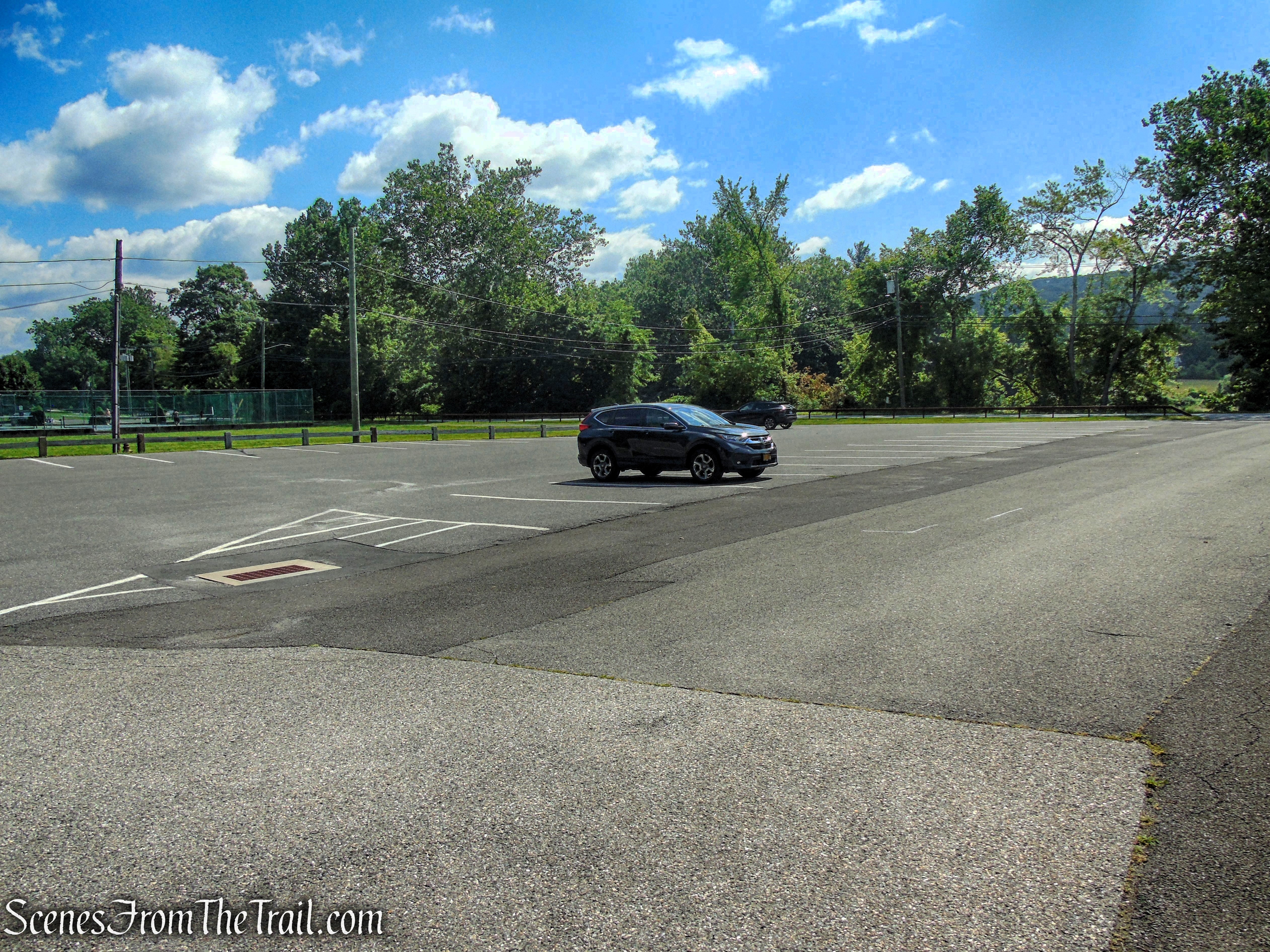 Kent School Athletic Fields parking lot