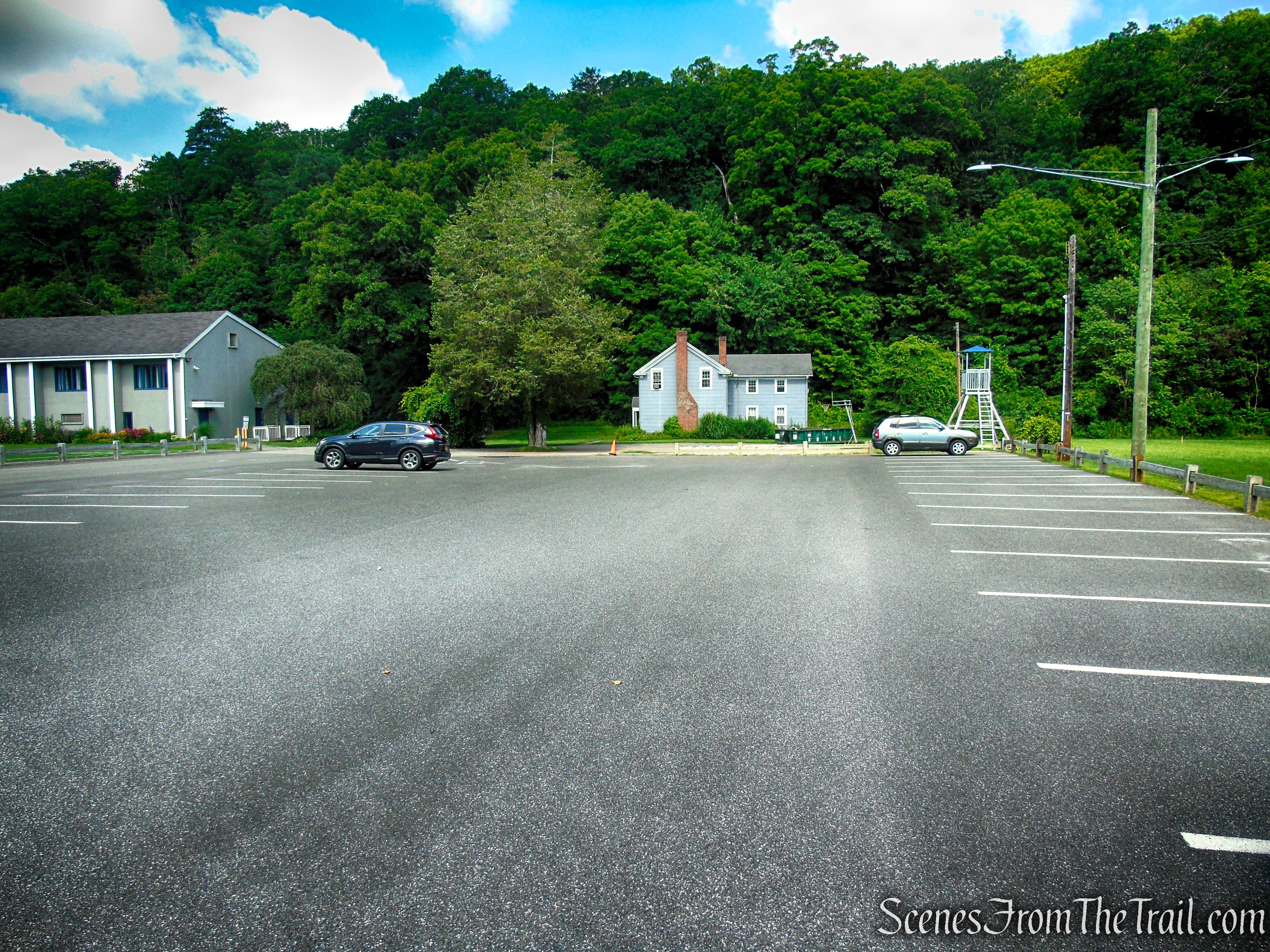 Kent School Athletic Fields parking lot