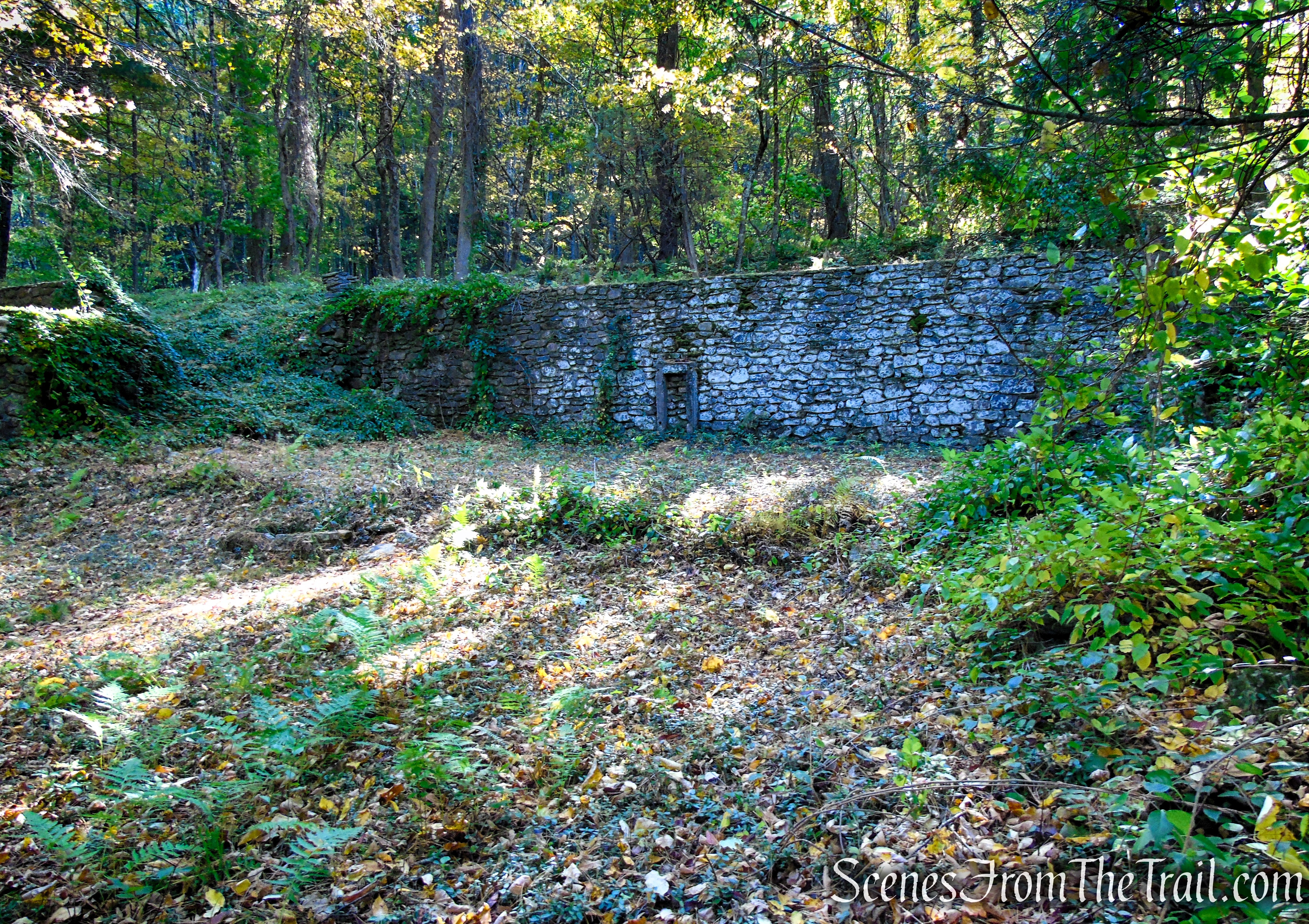 Outbuilding ruins - Ashintully Gardens