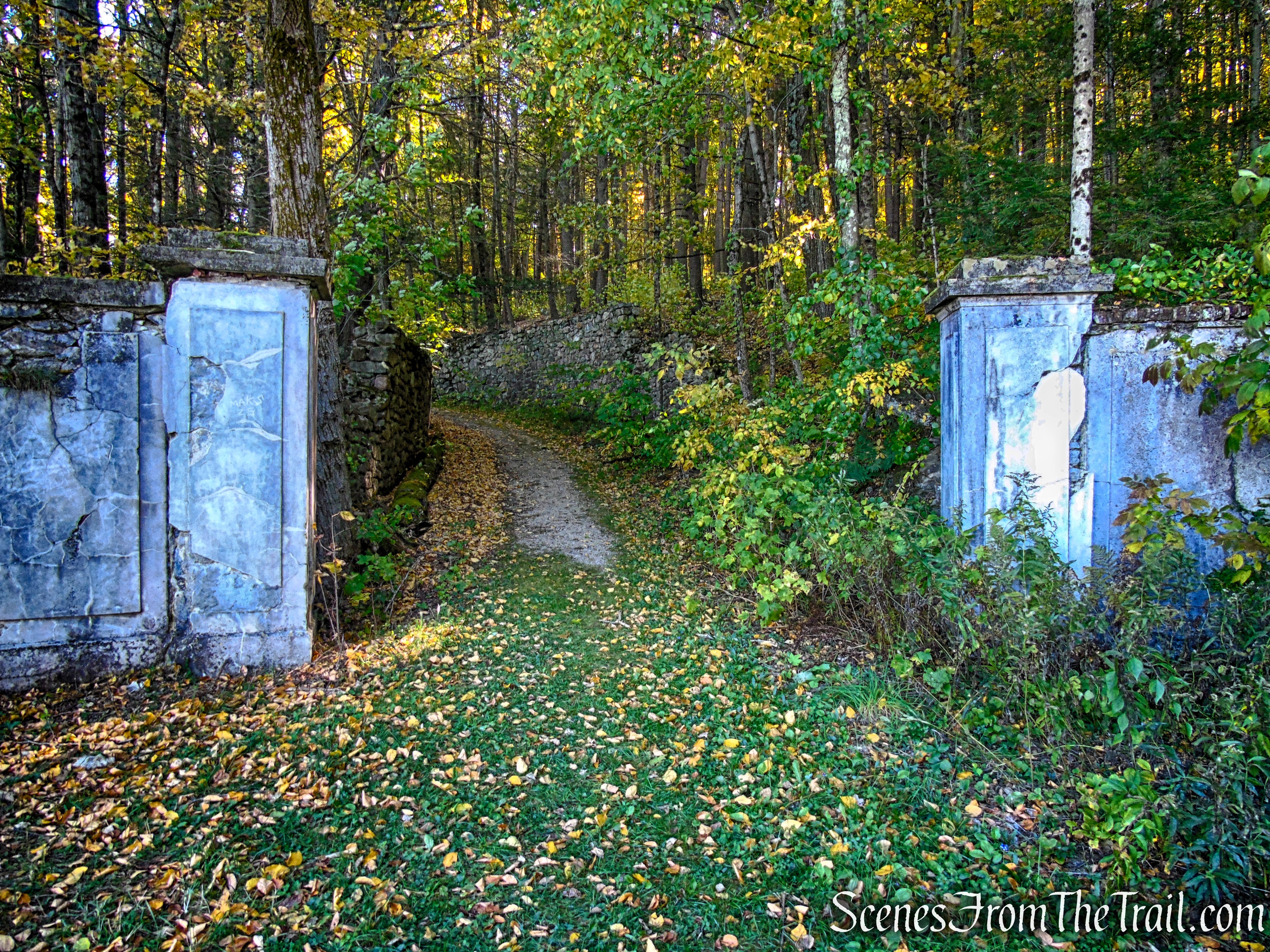 Marble Palace Ruins - Ashintully Gardens