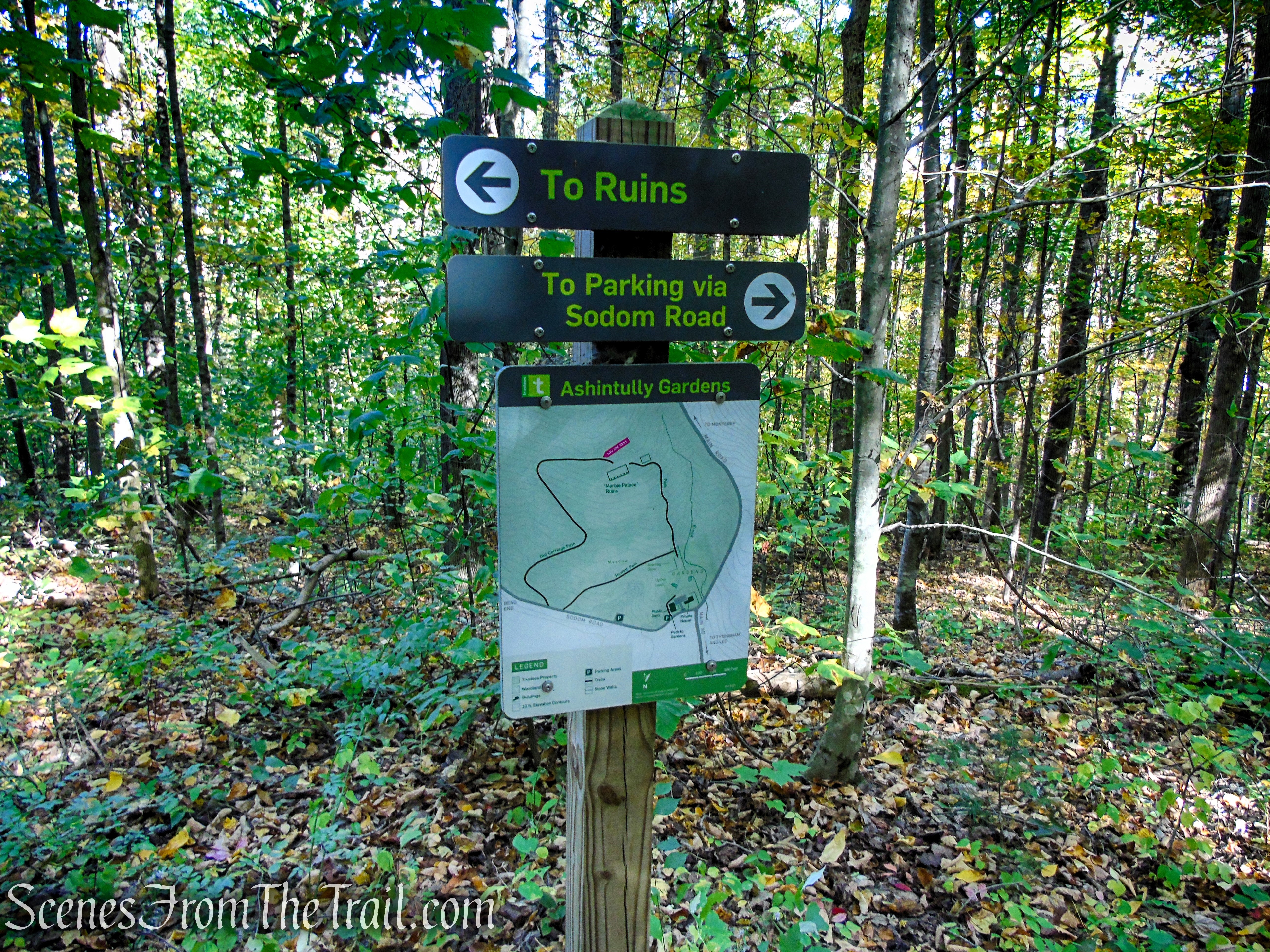 Ruins Trail - Ashintully Gardens